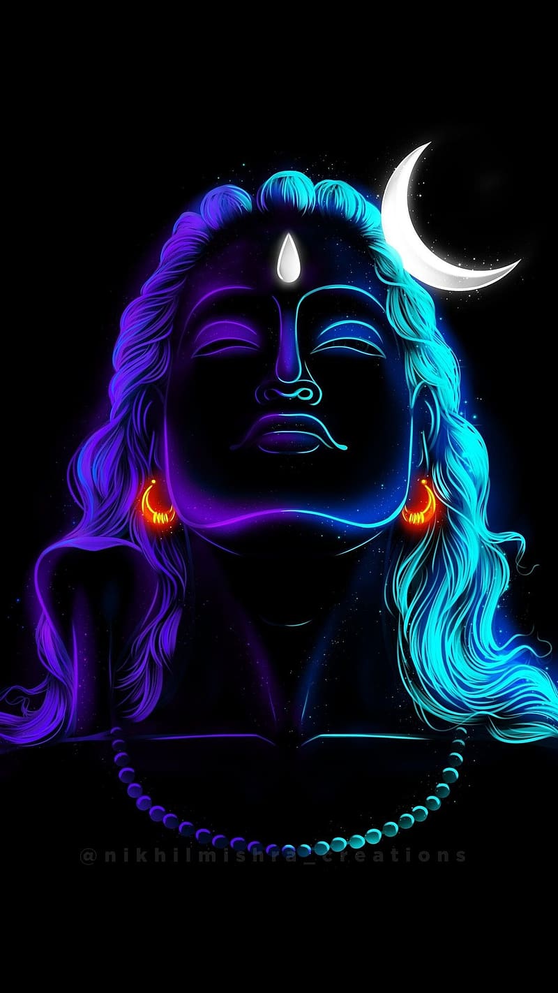 800x1422 Mahadev Trishul, bhola, bholenath, black, black and white, green, mahadev, signs, HD phone wallpaper