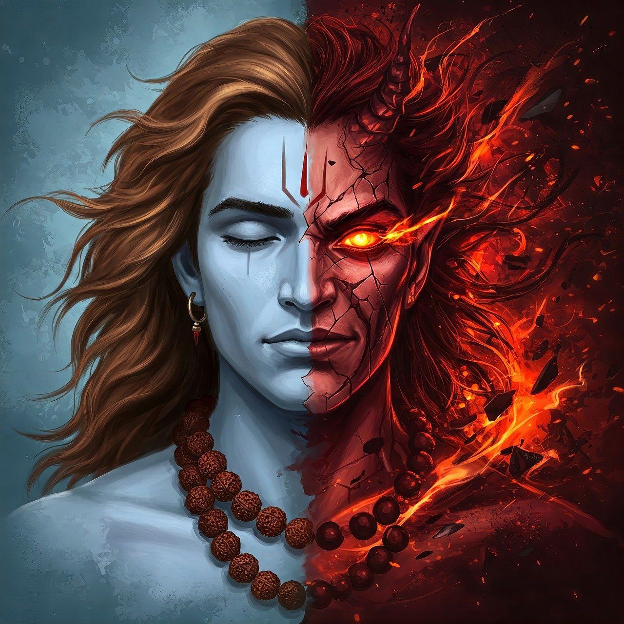 1280x1280 Free Bholenath & Mahadev Image