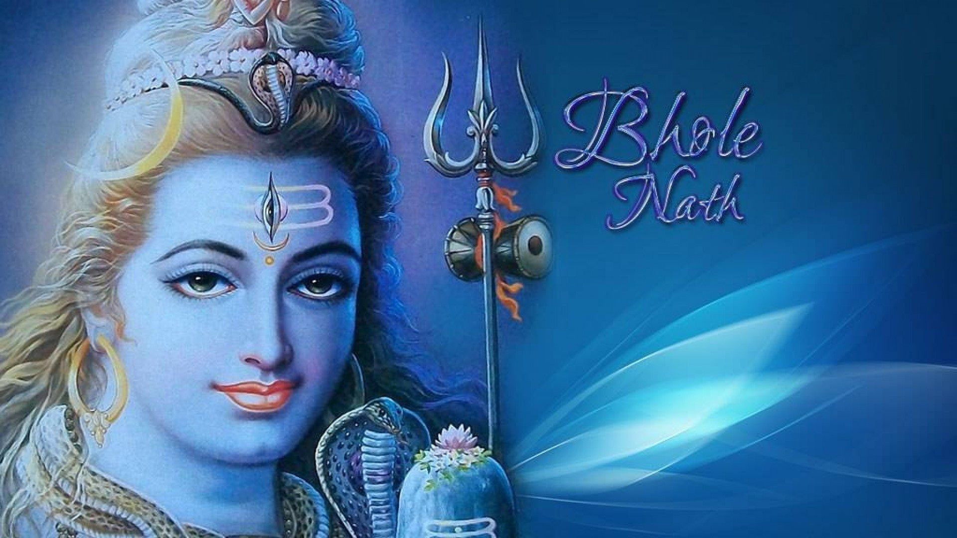 1920x1080 Beautiful Bholenath HD Bholenath Wallpaper