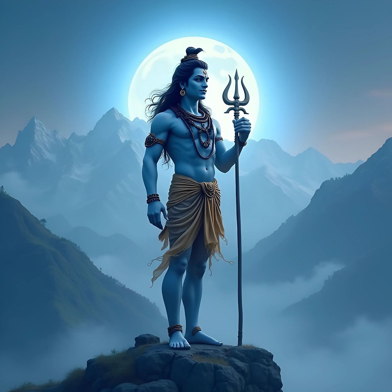 1280x1280 Free Bholenath & Mahadev Image
