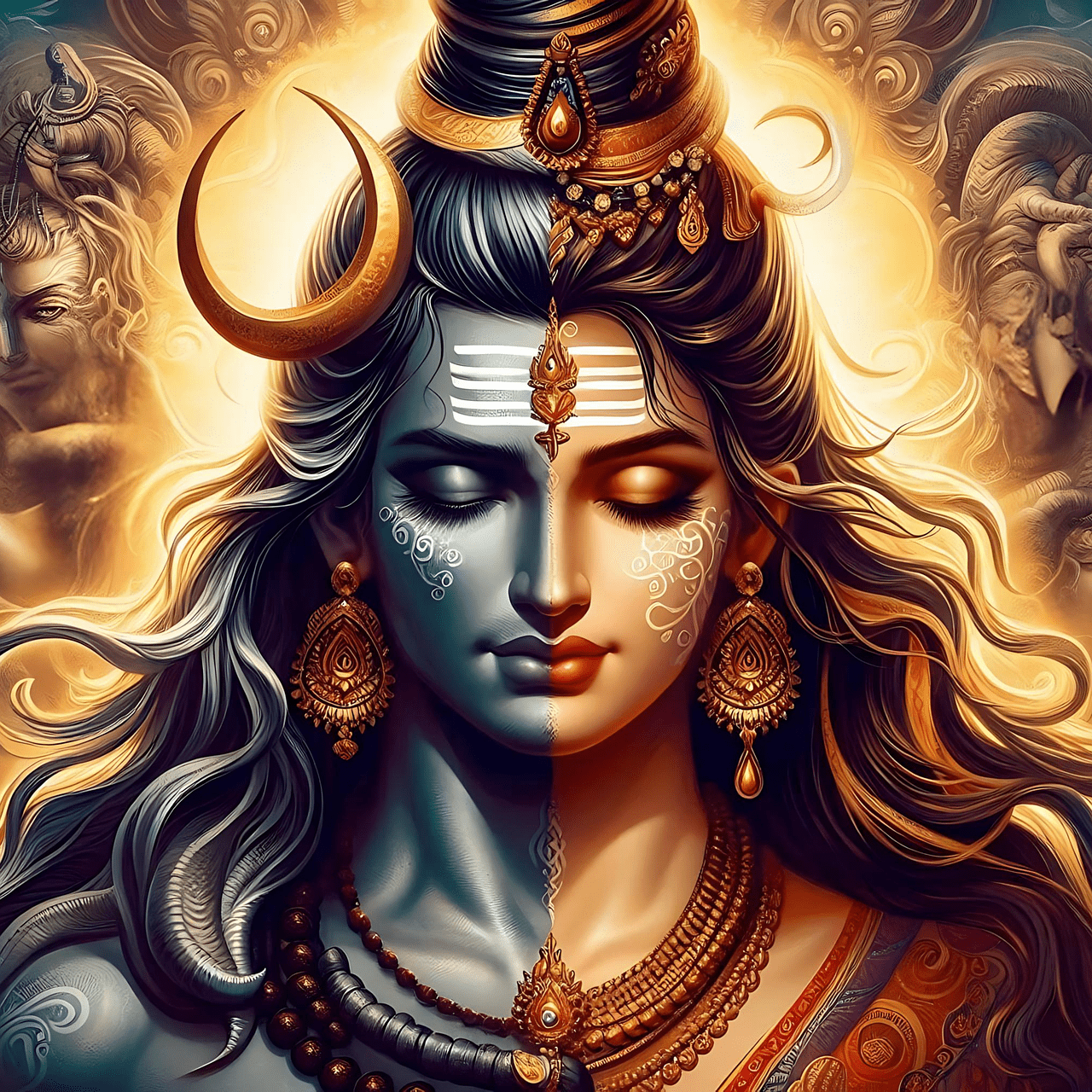 1280x1280 Free Bholenath & Mahadev Image
