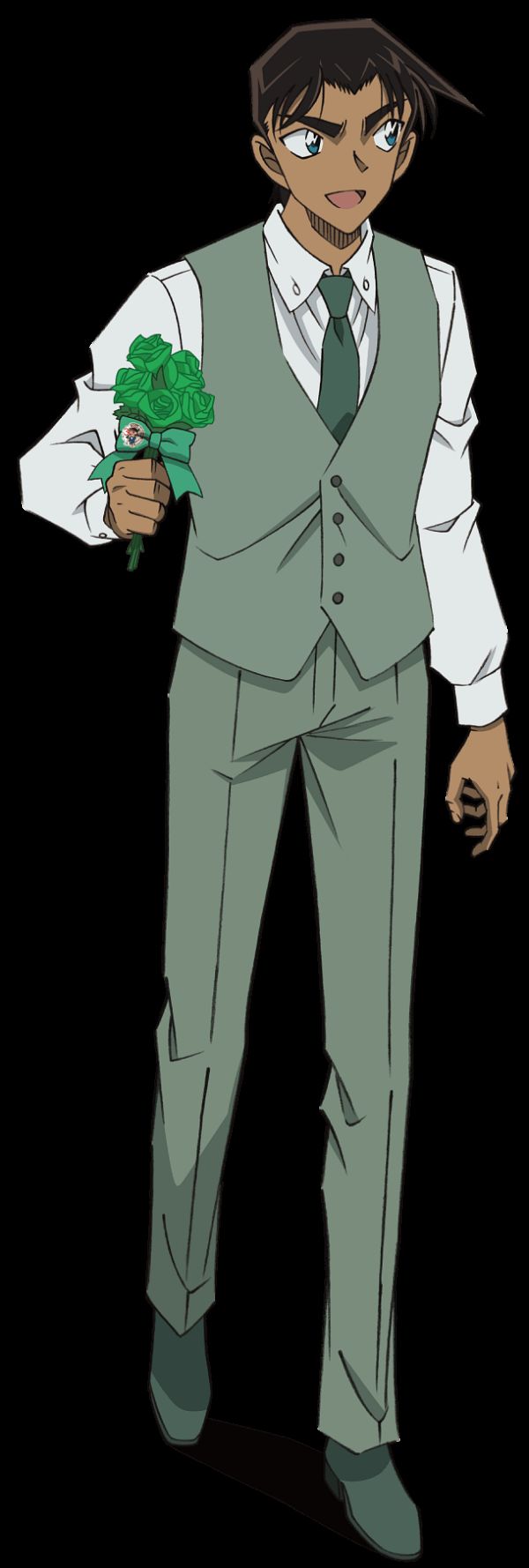 600x1778 Hattori Heiji, Meitantei Conan (Detective Conan) Anime Image Board