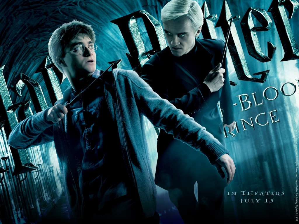 1024x768 Harry Potter And Draco Malfoy Wallpaper