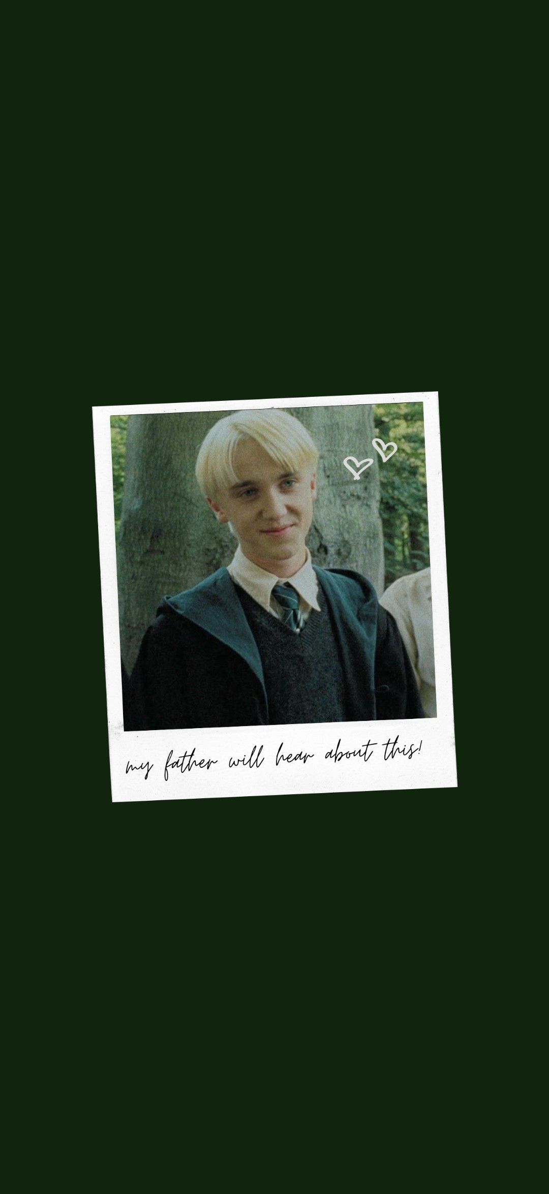 1080x2350 Harry Potter And Draco Malfoy Wallpaper