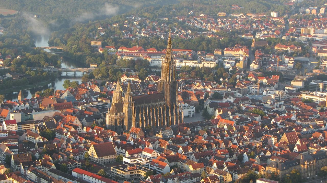 1280x719 Ulm cathedral, ulm, münster, dom, tower