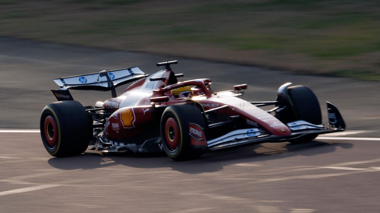 1280x720 F1 2025: Lewis Hamilton Drives Ferrari SP 25 At Fiorano, Video, Photo