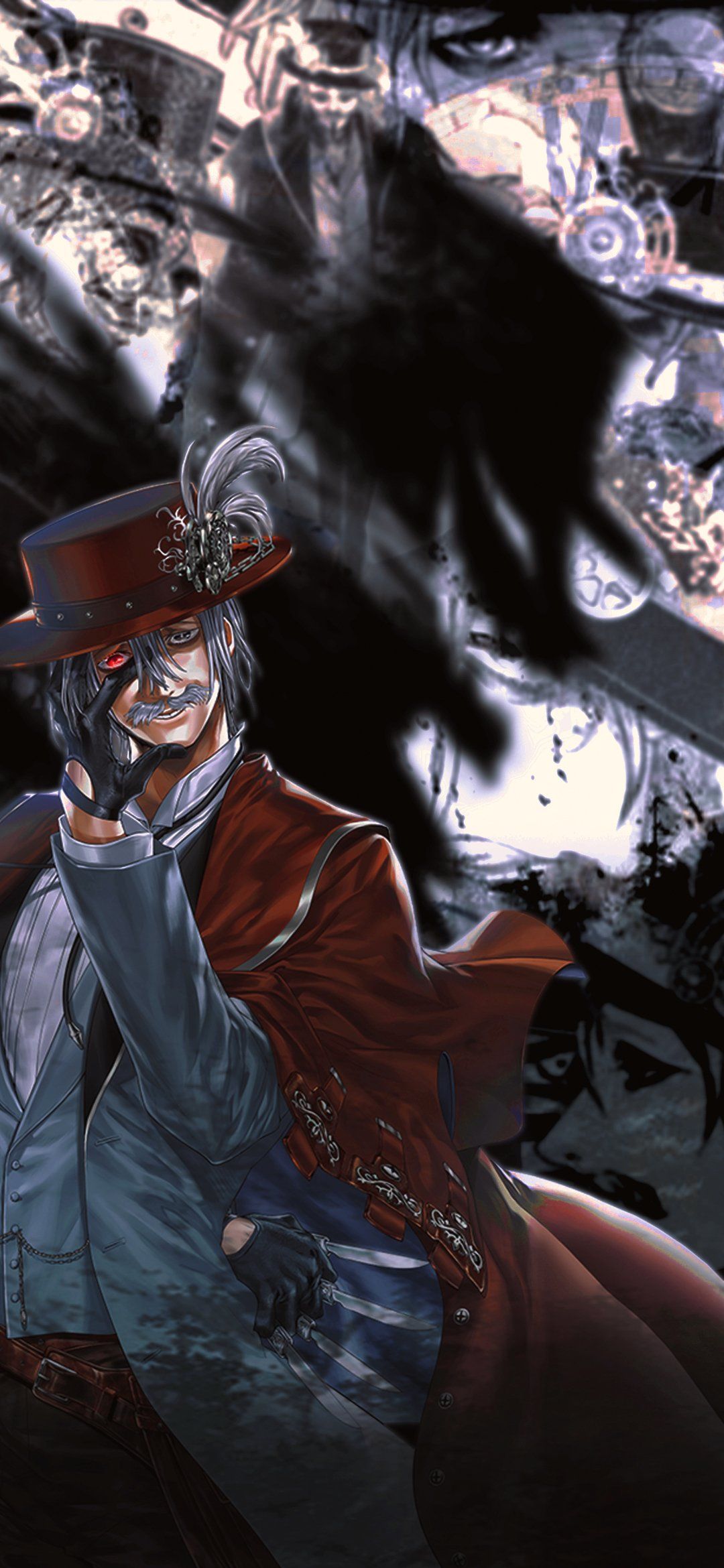 1080x2340 Jack The Ripper (Record Of Ragnarok) Phone Wallpaper