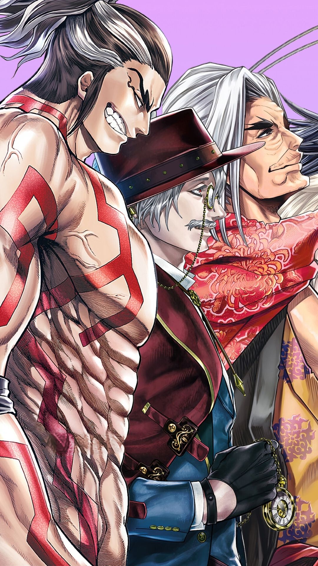 1080x1920 Phone wallpaper: Record Of Ragnarok, Raiden (Record Of Ragnarok), Anime, Jack The Ripper (Record Of Ragnarok), Kojiro Sasaki 1421725