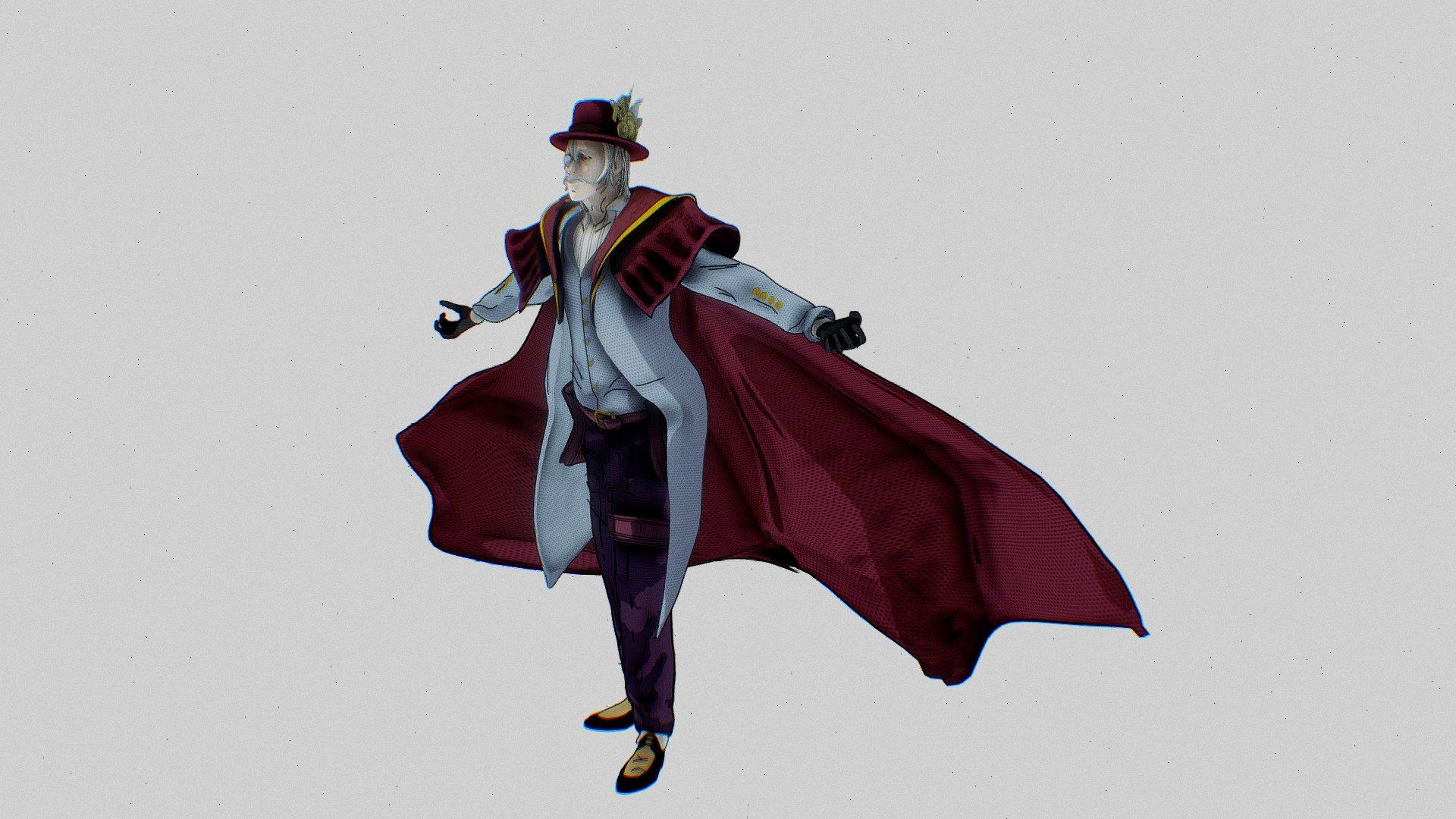 1920x1080 jack the ripper (shuumatsu no valkyrie) model by mister_monopoly [e498b24]