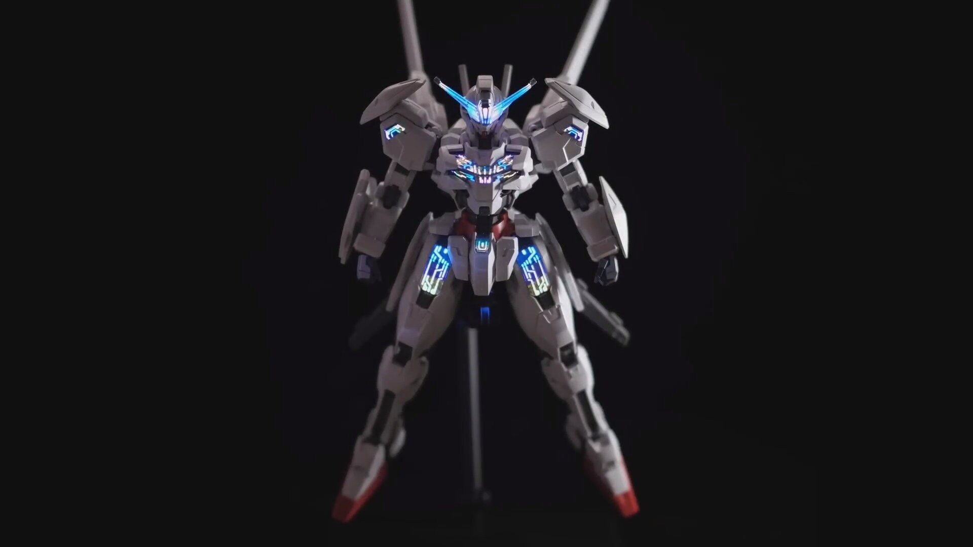1920x1080 HG 1 144 Gundam Calibarn Ready To Print UV Effect Template High Quality & Editable