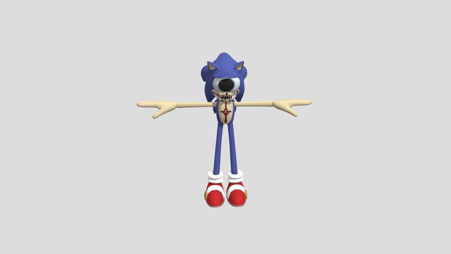 1920x1080 Sonic Eyx Free 3D model by yusufenes5855 [d3128e3]