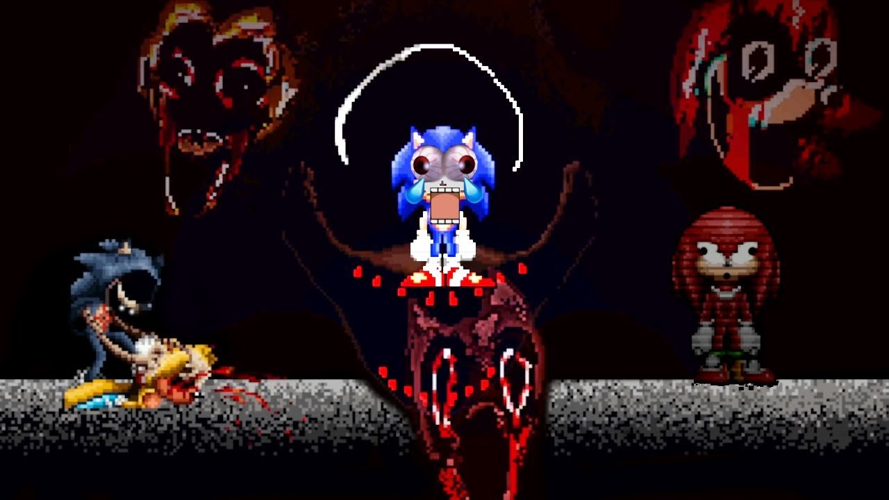 1280x720 SONIC.EXY. (SONIC.EYX PARODY GAME)