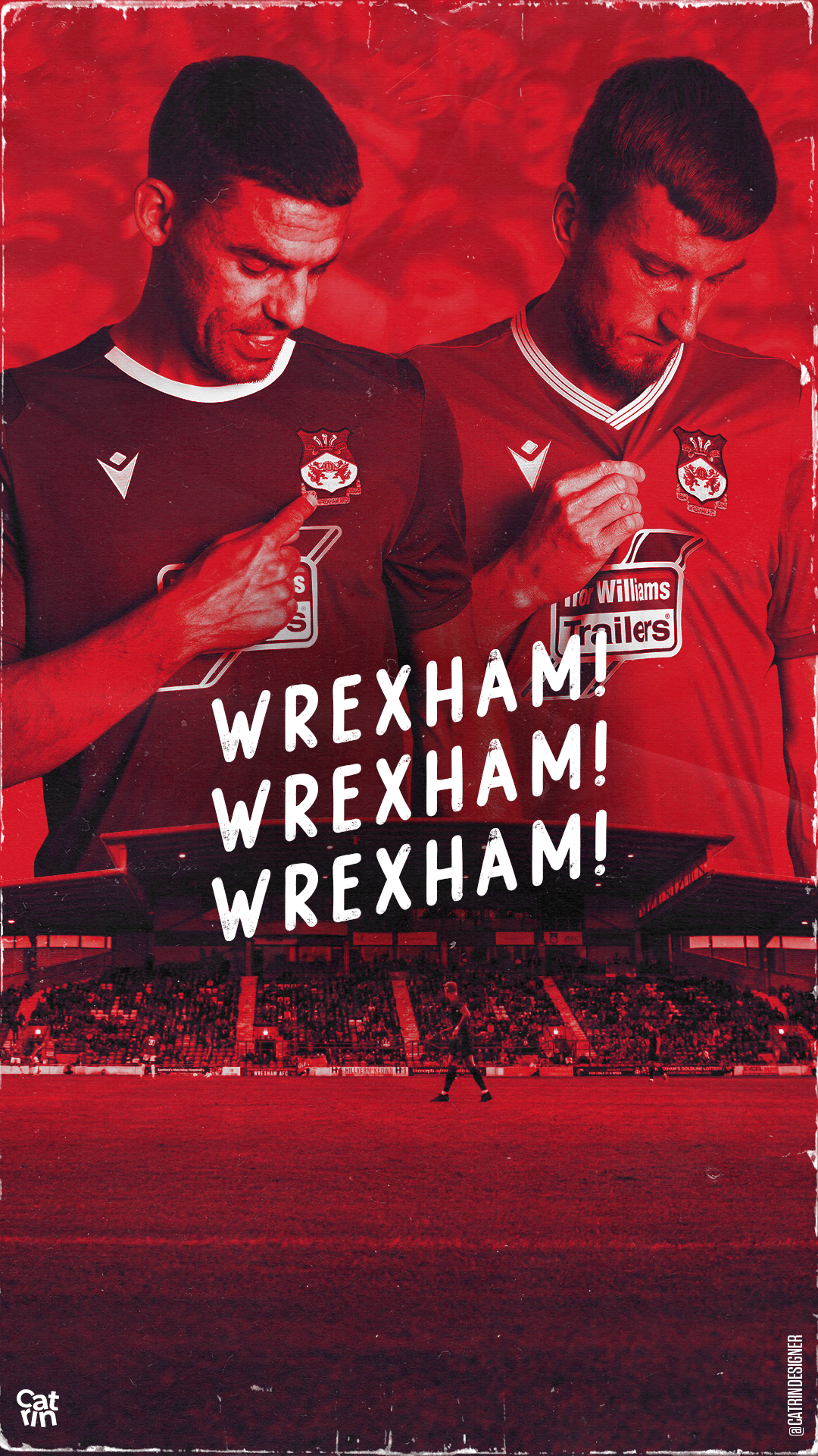 1080x1920 Wrexham A.F.C - #WallpaperWednesday - Behance