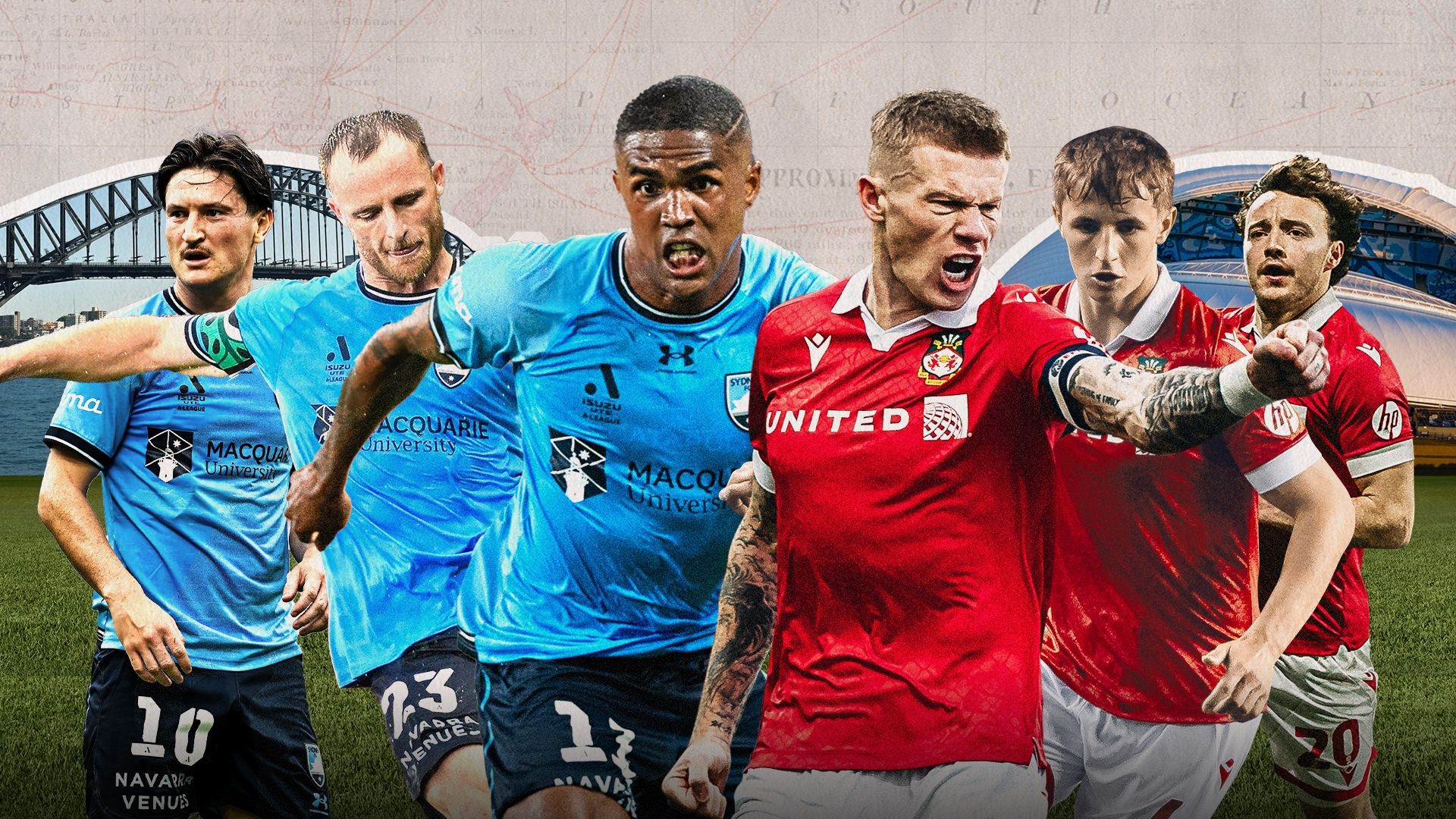 1920x1080 Wrexham AFC to face Sydney FC at Allianz