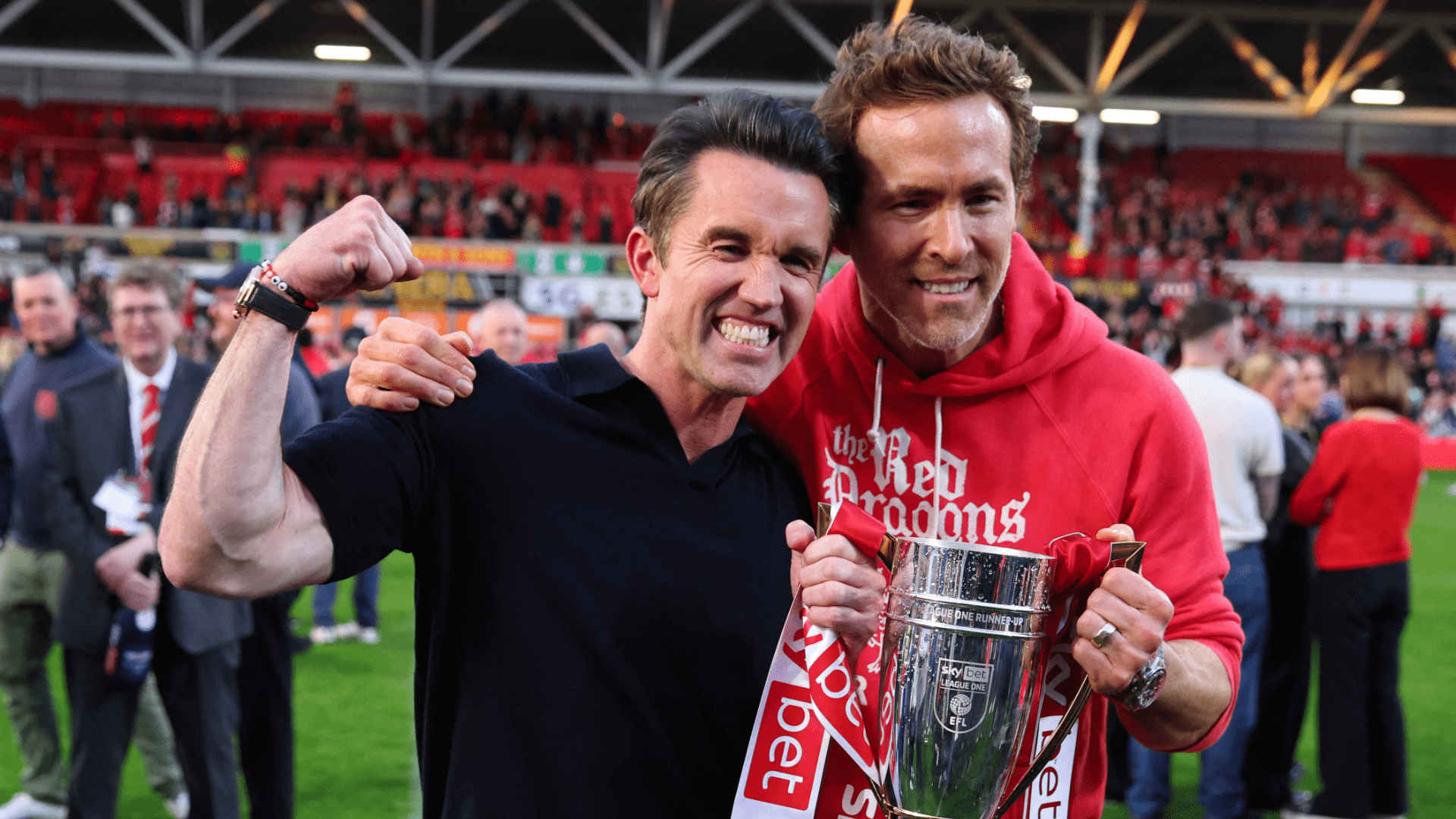 1920x1080 Historic! Ryan Reynolds' Wrexham Achieves Promotion to the Championship