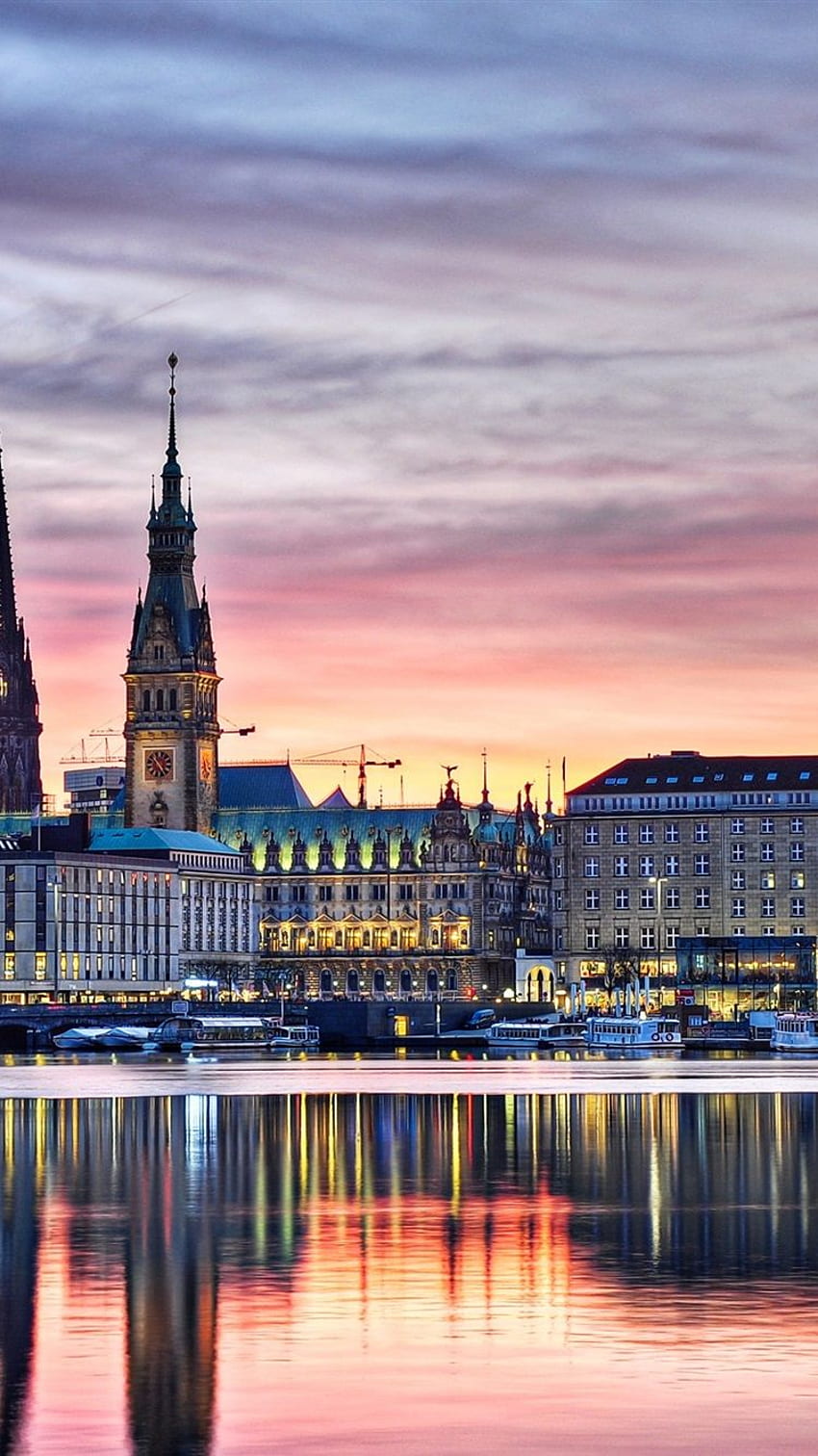 850x1512 Hamburg iPhone, iPhone Germany HD phone wallpaper