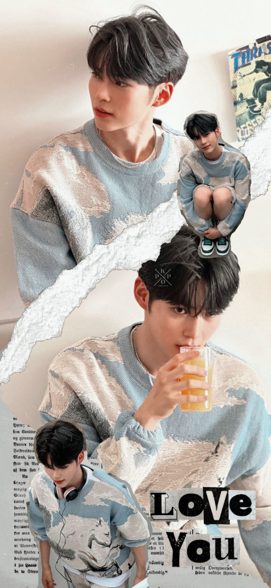 886x1920 Sung Han Bin Wallpaper