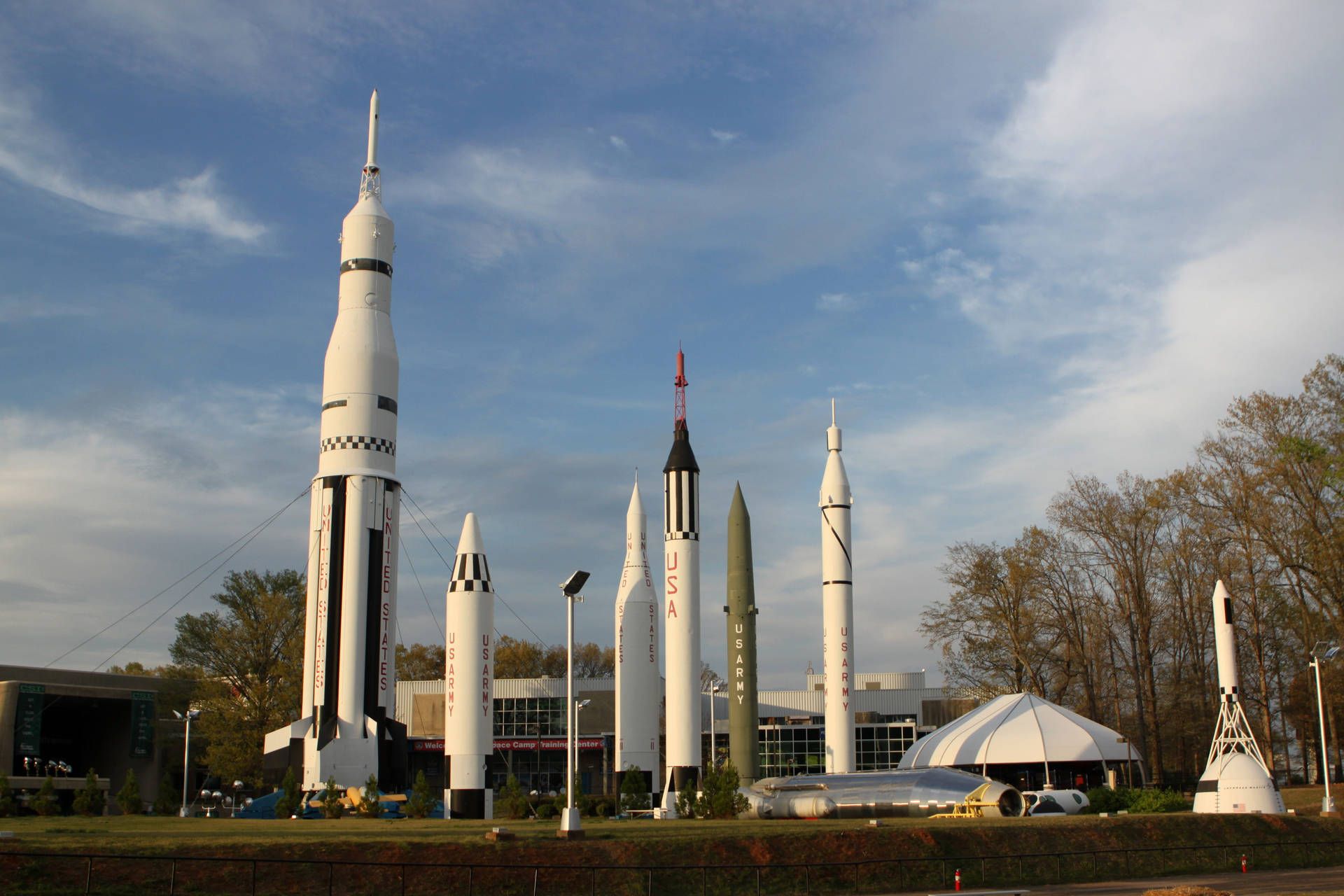 1920x1280 Download Alabama Huntsville Rocket Park Wallpaper