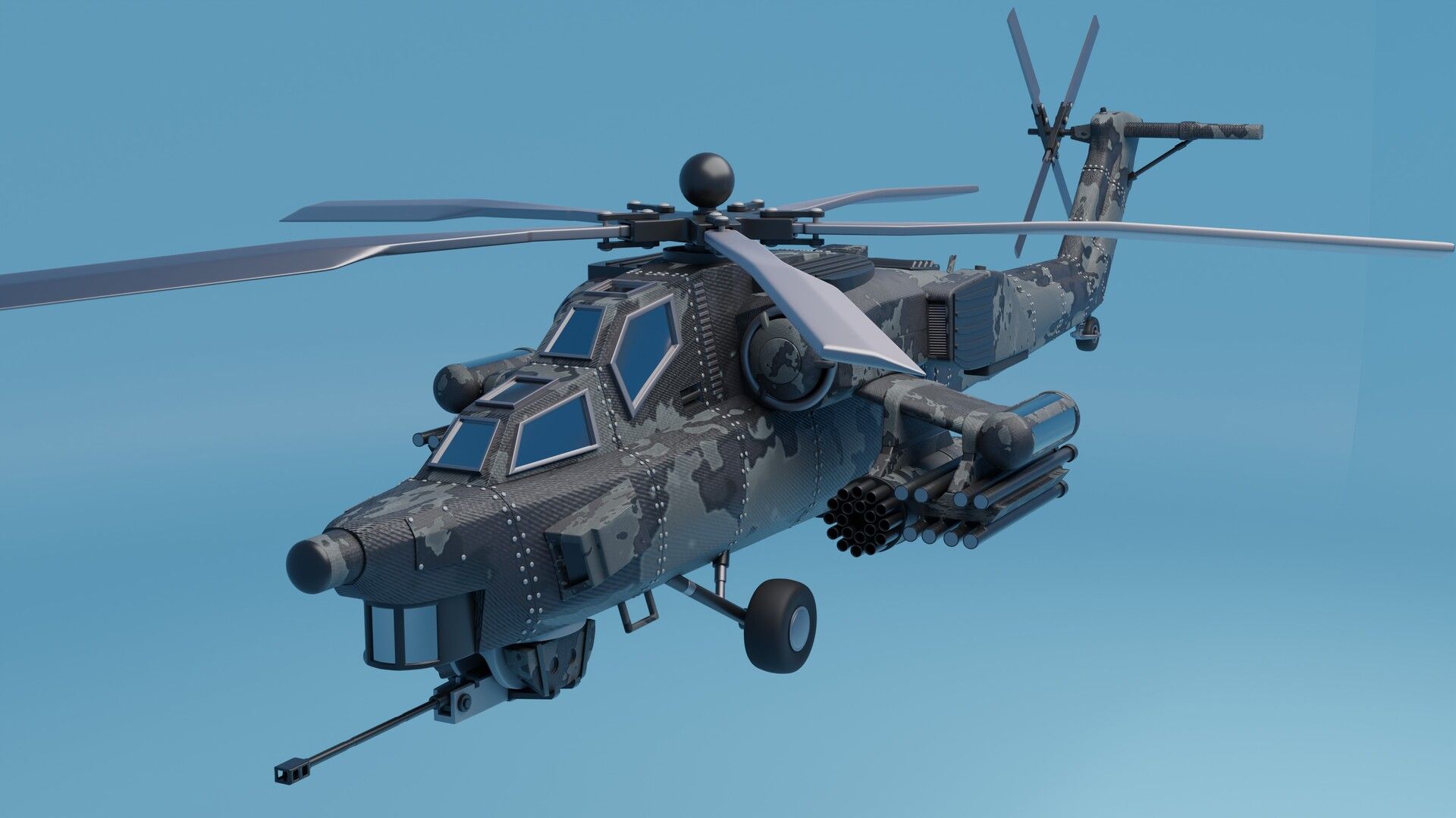 1920x1080 Helicopter Mil Mi 28 Havoc