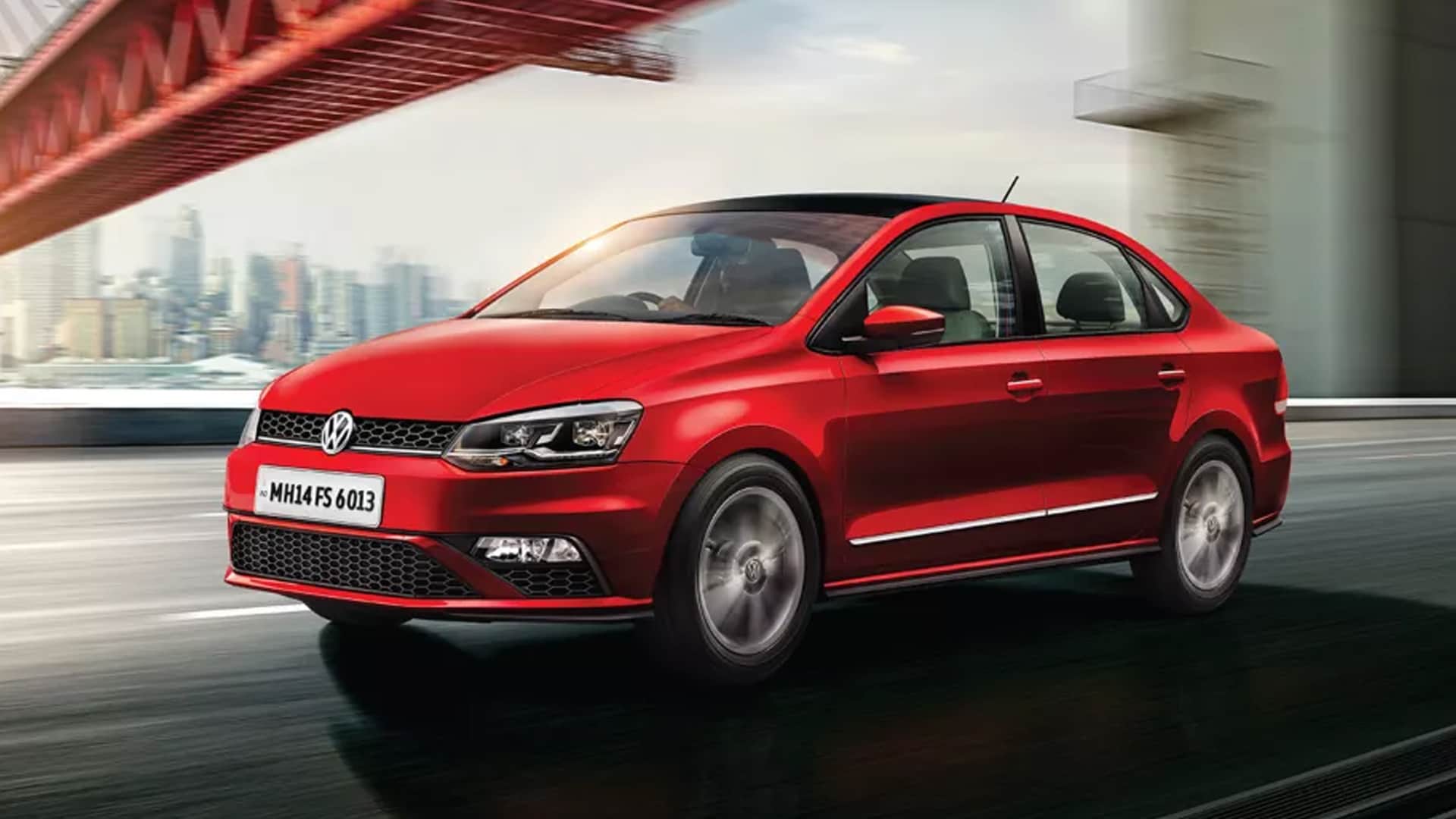1920x1080 Volkswagen Vento 2020 Highline Plus AT Exterior Car Photo