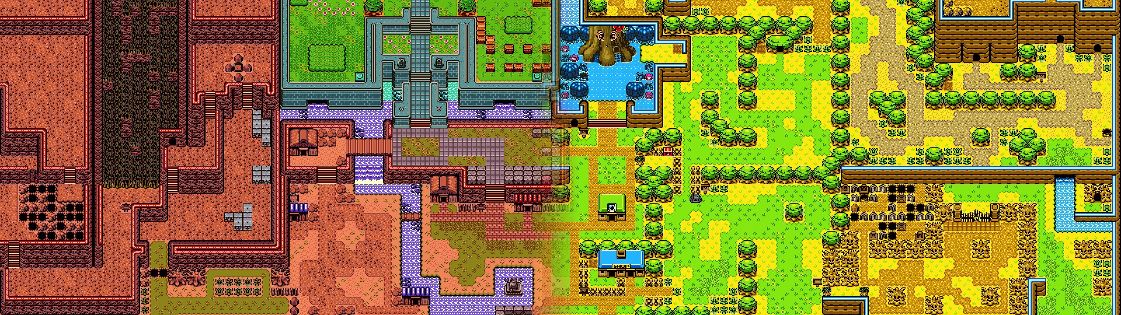 3840x1080 Download Oracle Of Ages Gaming Dual Screen Wallpaper
