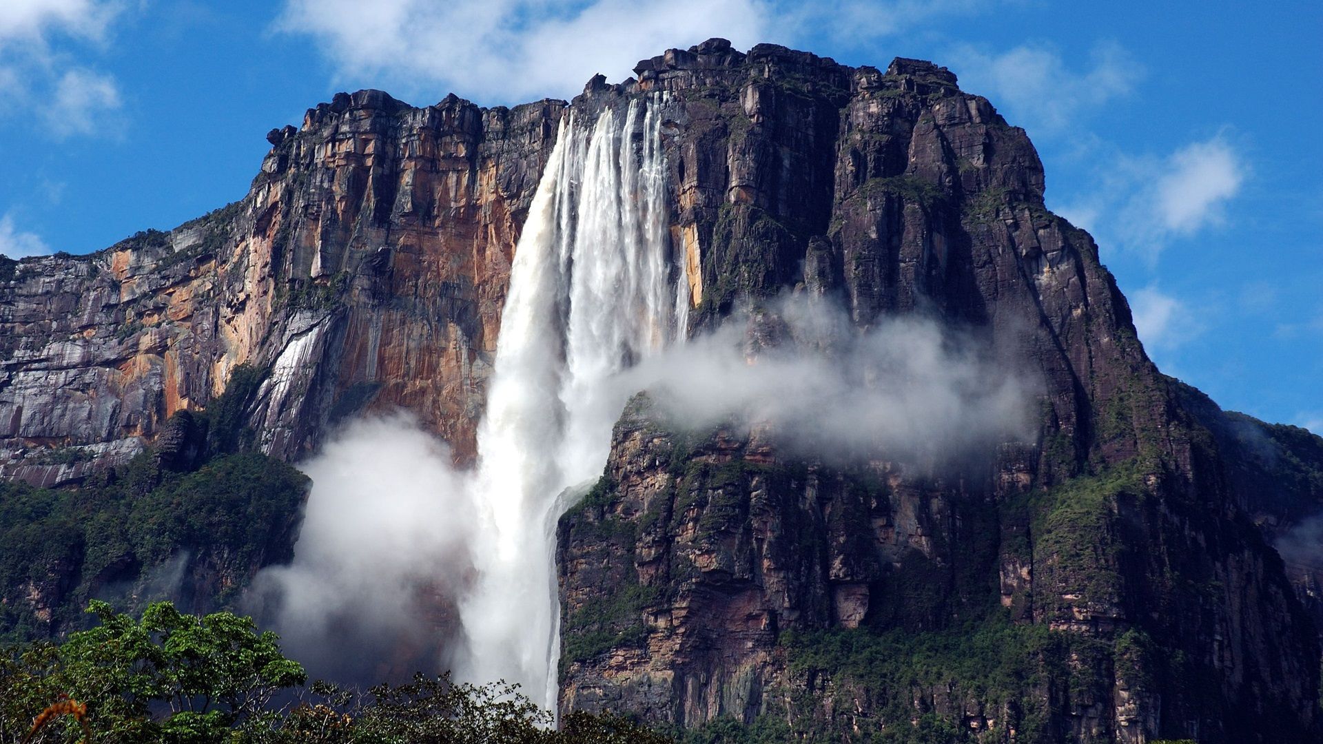 1920x1080 Wallpaper South America, Venezuela, Canaima National Park, waterfall, Angel Falls 1920x1200 Picture, Image