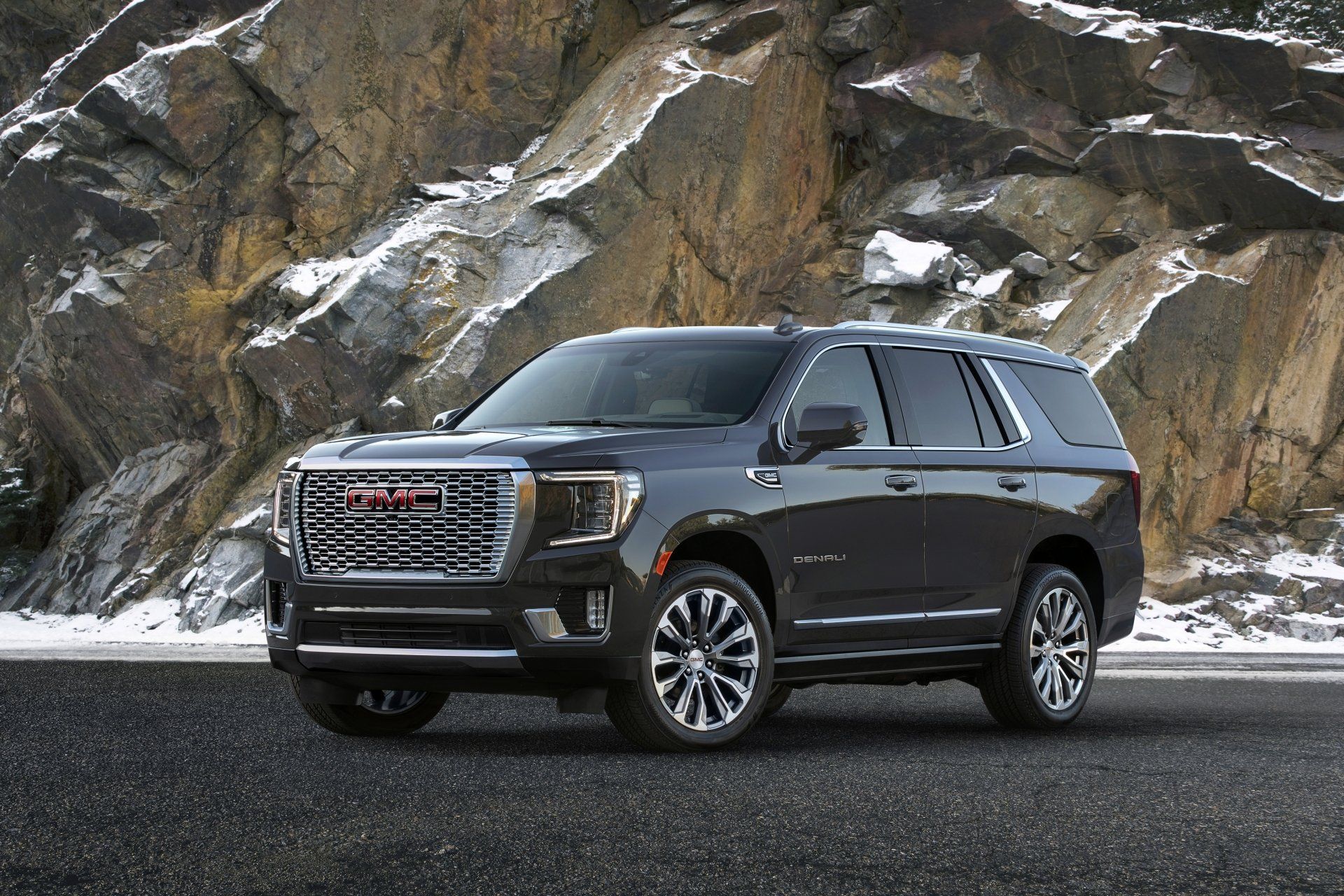 1920x1280 Download SUV Black Car Car GMC Vehicle GMC Yukon Denali 4k Ultra HD Wallpaper