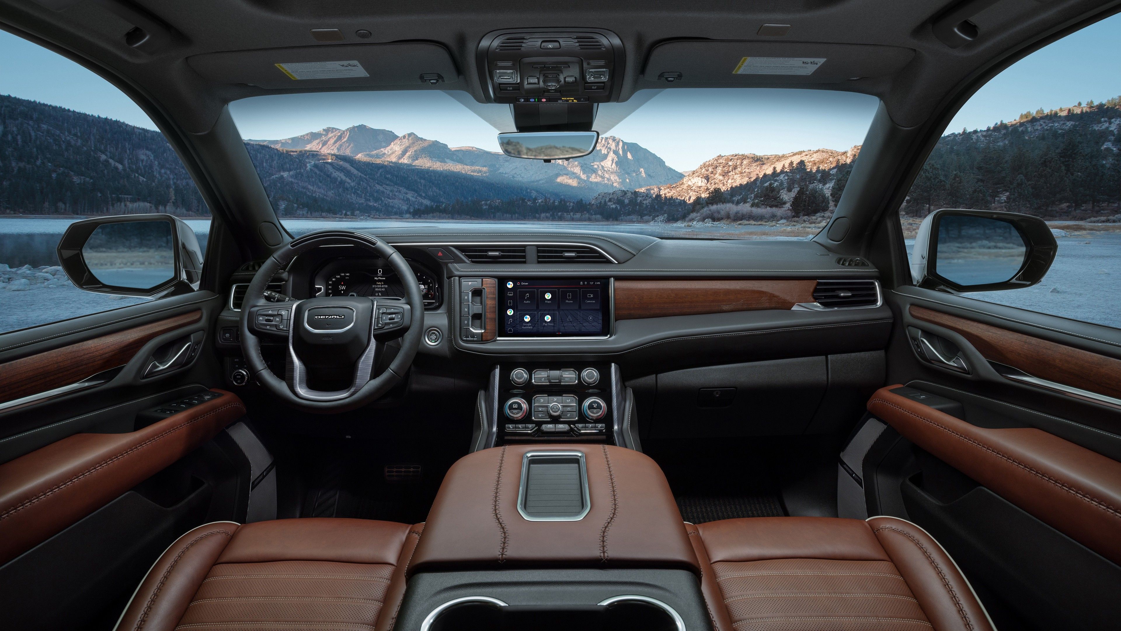 3840x2160 GMC Yukon Denali Ultimate Interior 4K 5K HD Cars Wallpaper