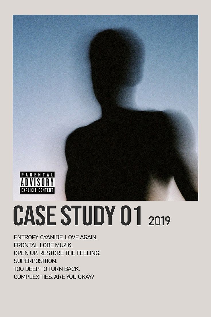736x1106 Case Study 01 by Daniel Caesar Minimalist Album Poster