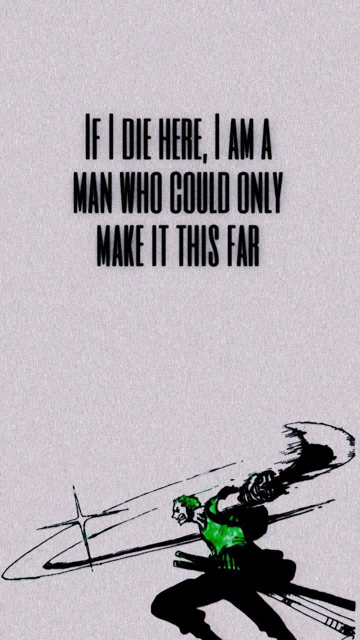 720x1278 gym. One piece quotes, Anime quotes inspirational, Anime quotes about life