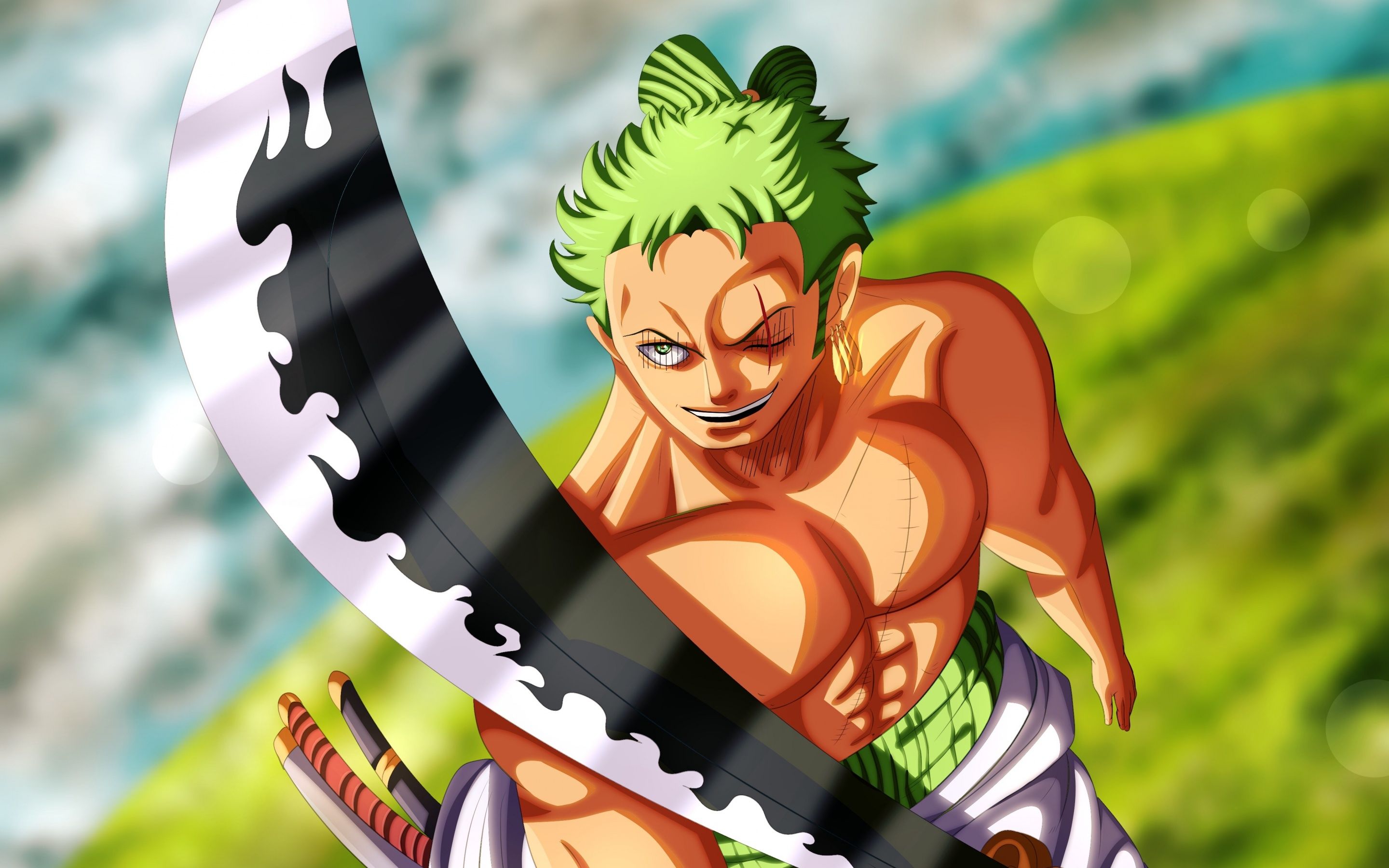 2880x1800 Roronoa Zoro Wallpaper 4K, One Piece