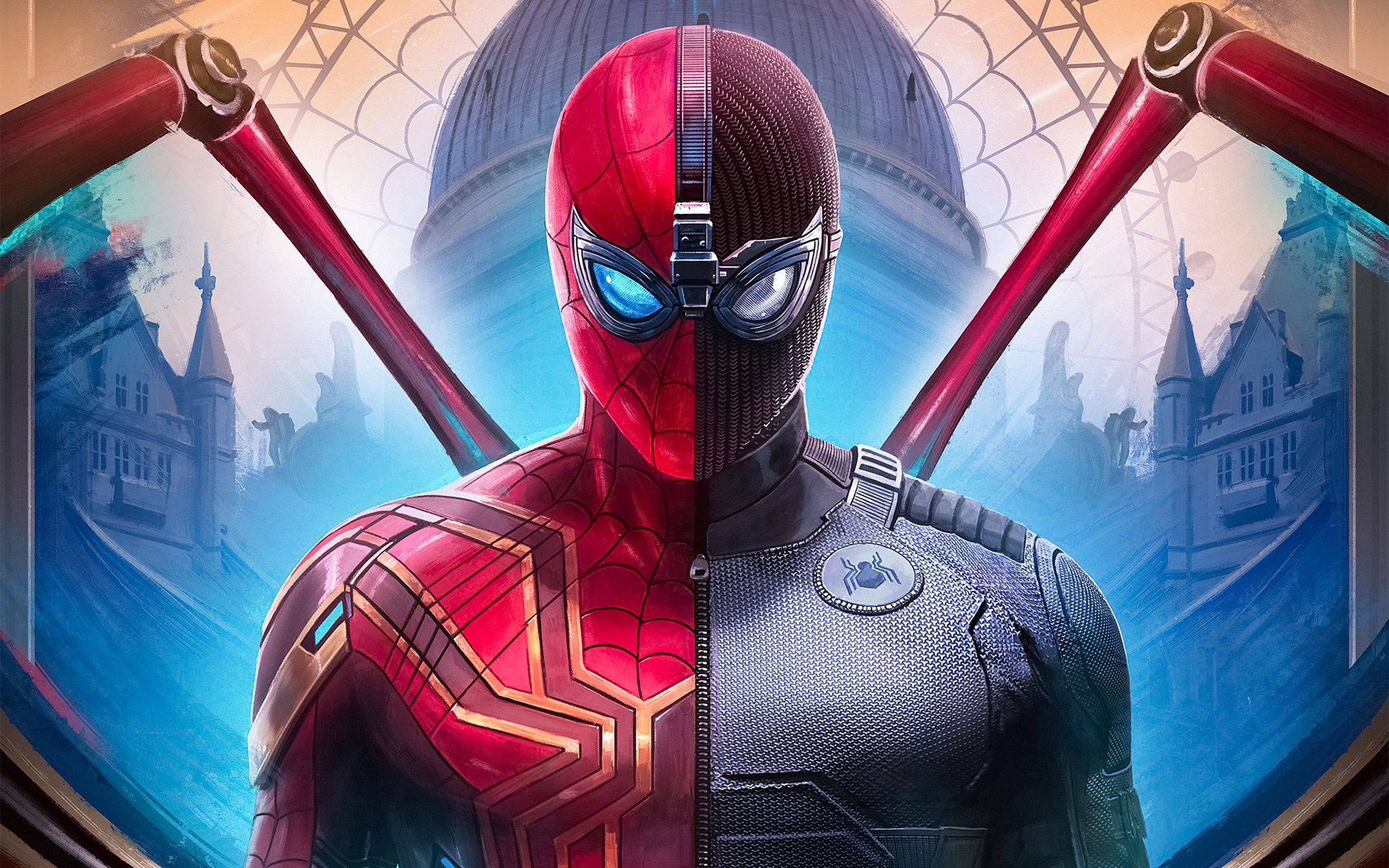2880x1800 Iron Spider Wallpaper 4K, Spider Man: Far From Home