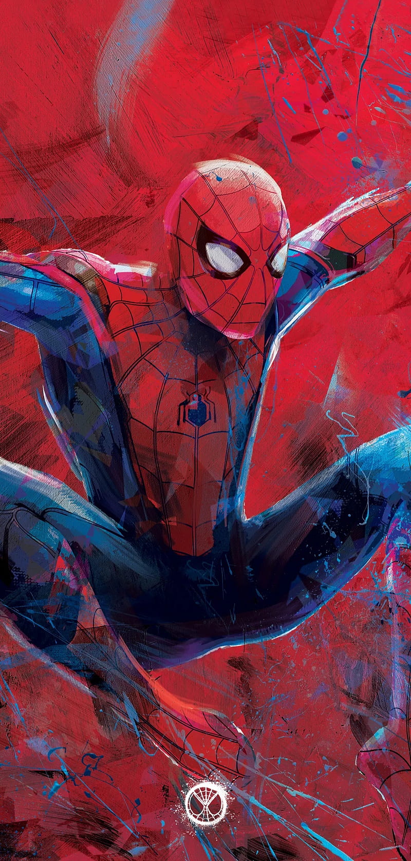 800x1676 Spiderman, spider, spiderman far from home, spiderman homecoming, HD phone wallpaper