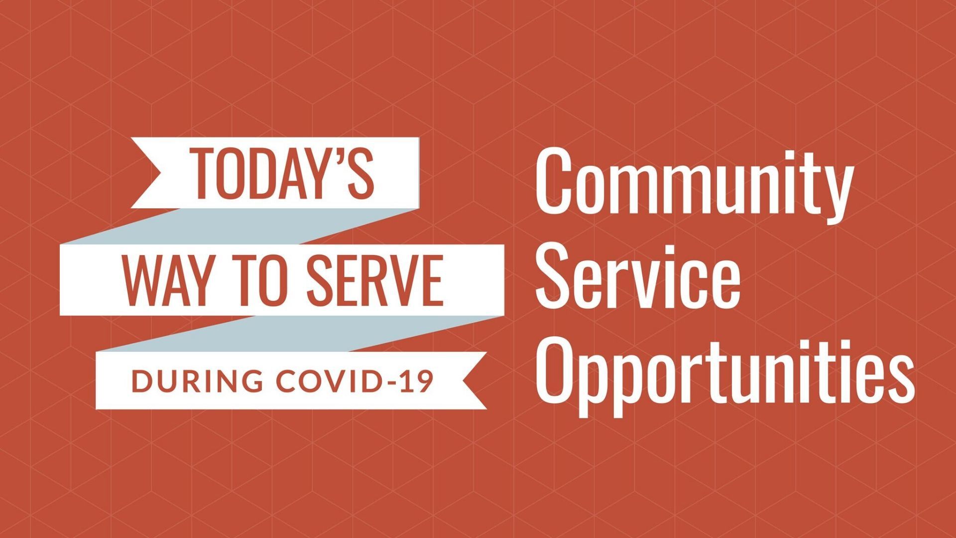 1920x1080 Continue to Serve Ministry Partners. Watermark Community Church