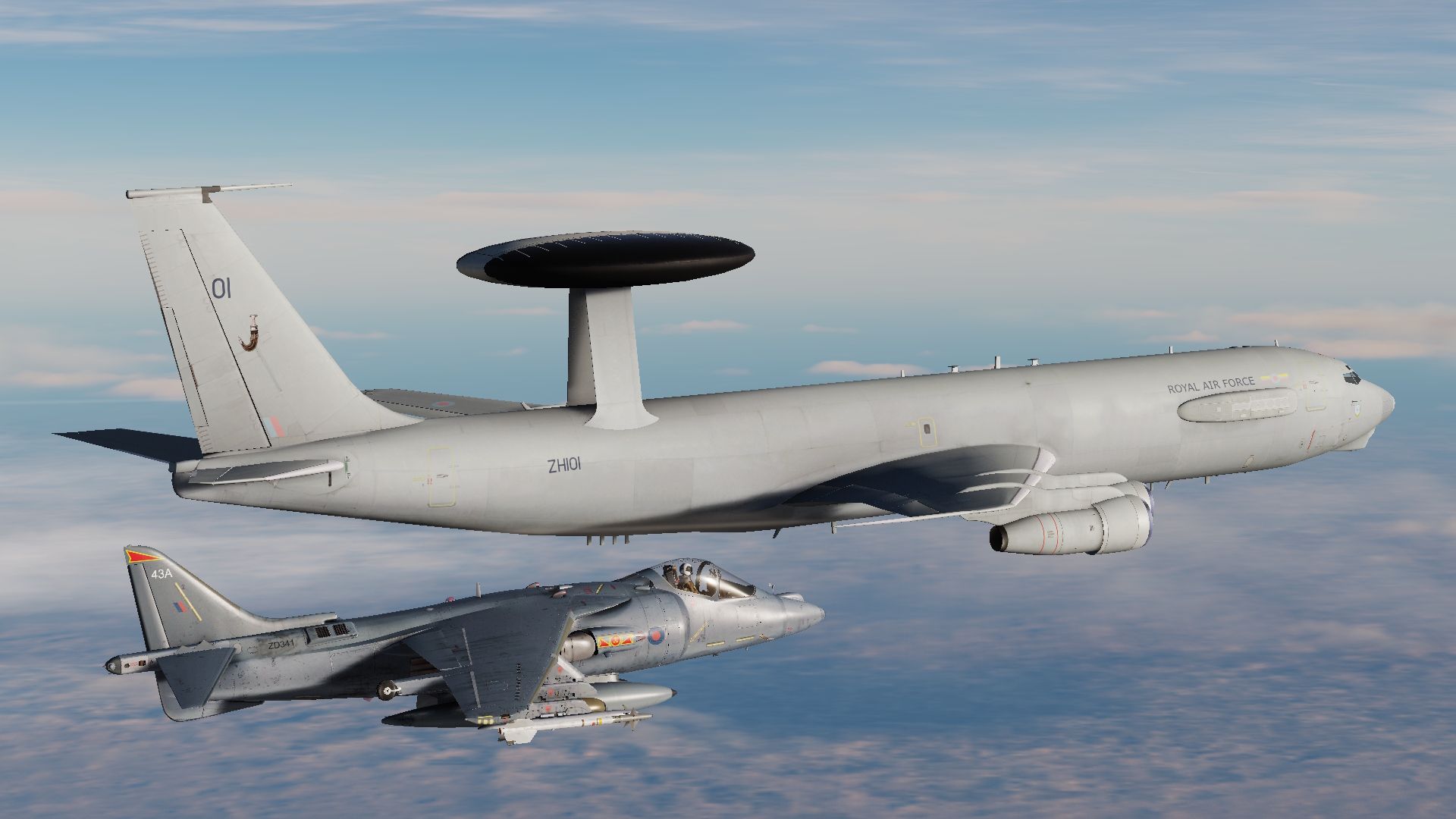 1920x1080 RAF E 3 Sentry AWACS Pack