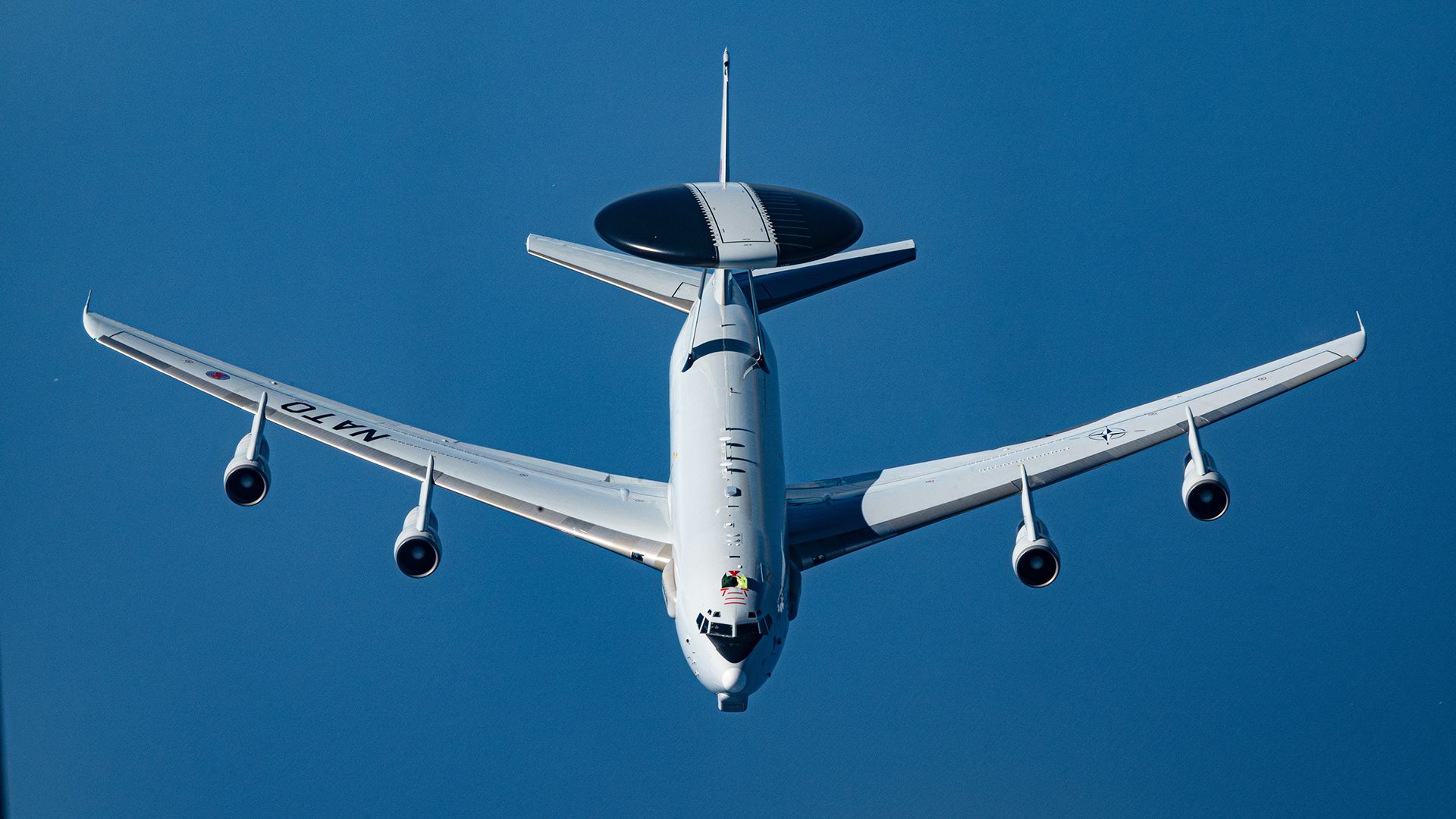1920x1080 E 3 Sentry Joins U.S. Combat Aircraft Tracked Off Venezuelan Coast