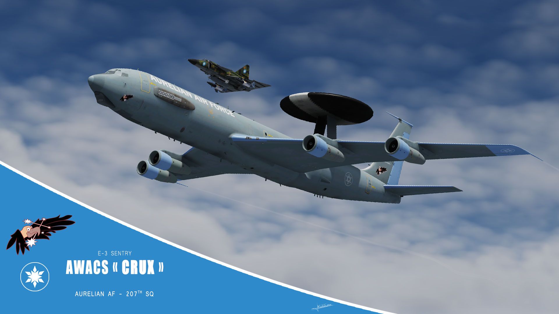 1920x1080 E 3 Sentry Crux (Ace Combat X)