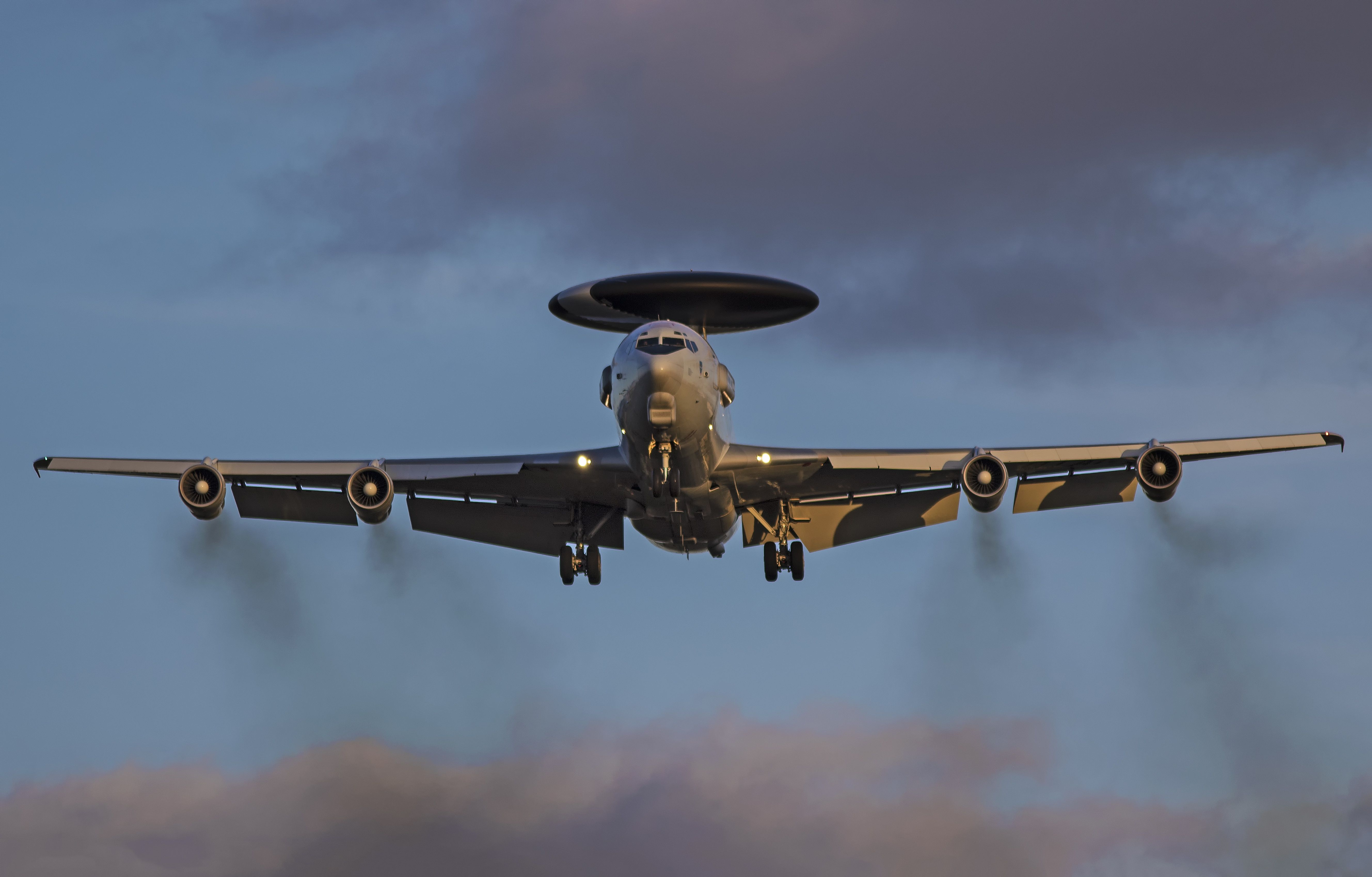 5315x3399 HD Wallpaper Of The Boeing E 3 Sentry In Military Service