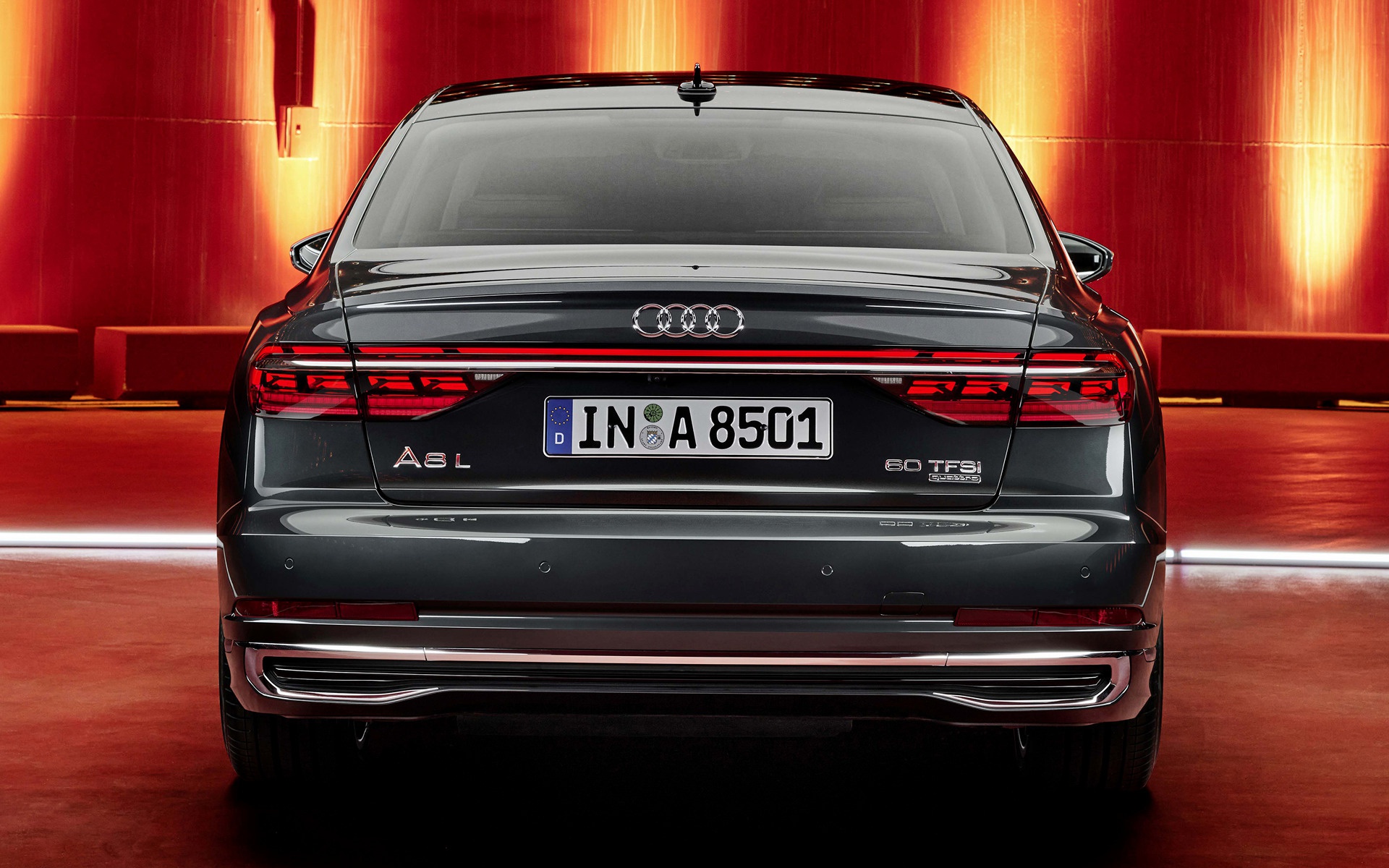1920x1200 Wallpaper design, comfort, Long, exterior, Audi A8 L for mobile and desktop, section audi, resolution 1920x1200