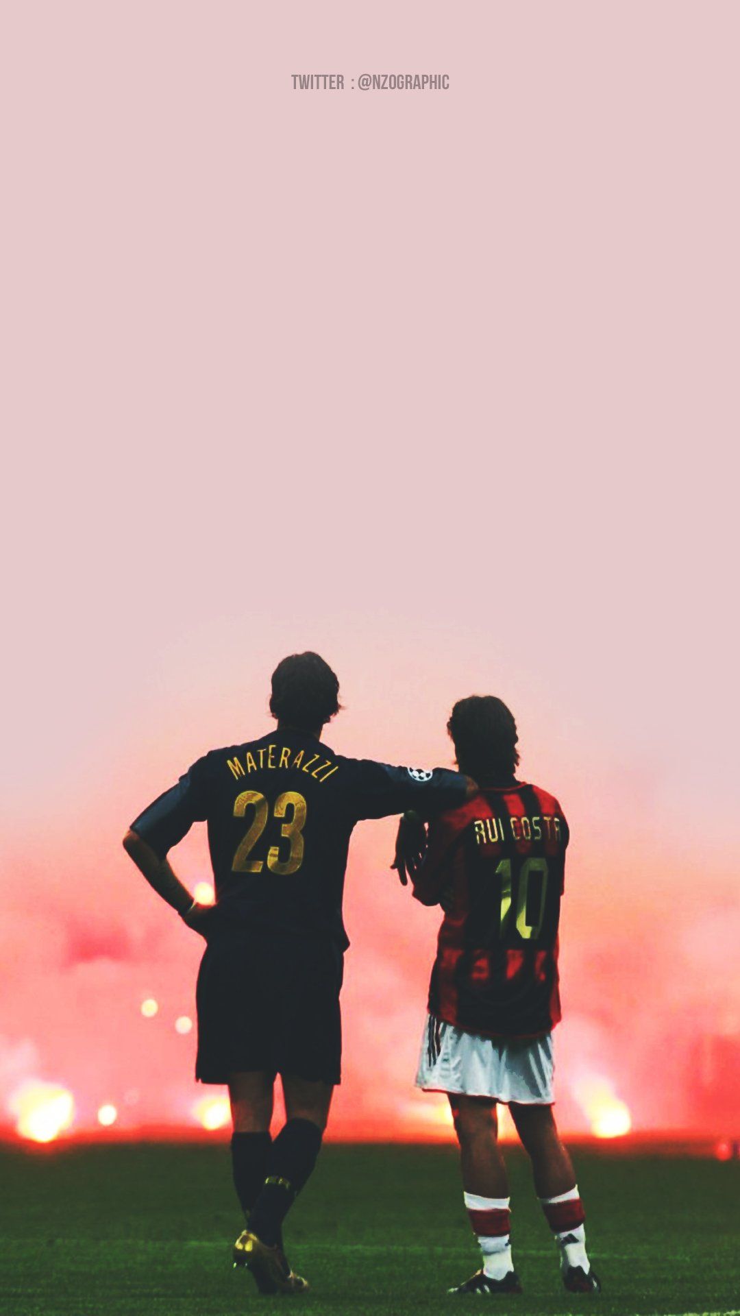 1080x1920 Materazzi And Rui Costa Wallpaper