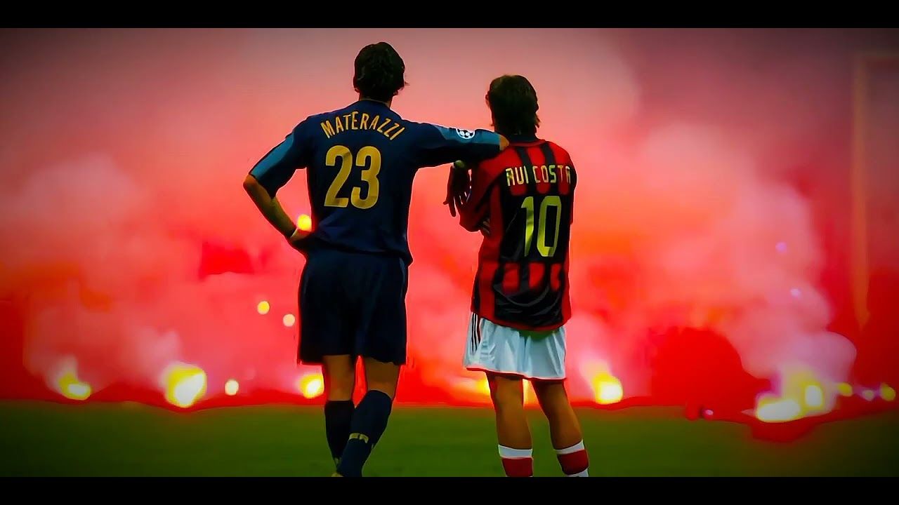 1280x720 Rui Costa and Materazzi