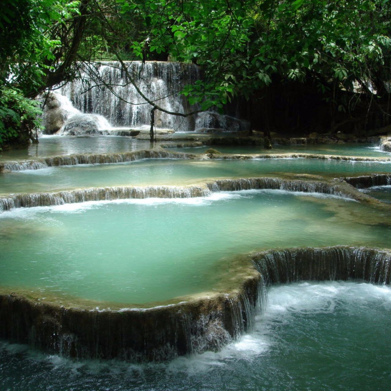 1280x1280 Kuang Si Waterfall park, a Must Do in Luang Prabang. 45min of drive