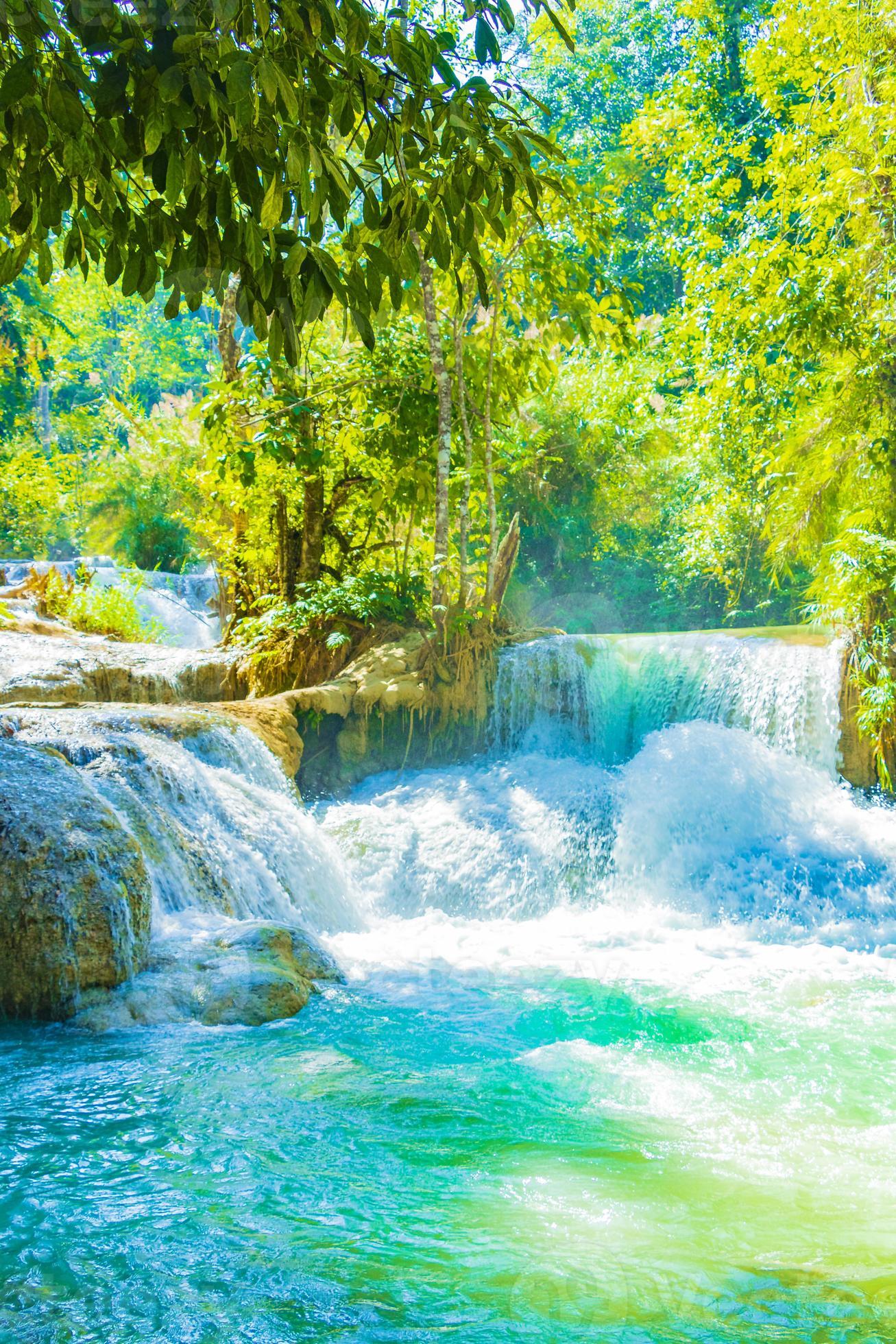 1307x1960 Most beautiful waterfalls Kuang Si waterfall Luang Prabang Laos