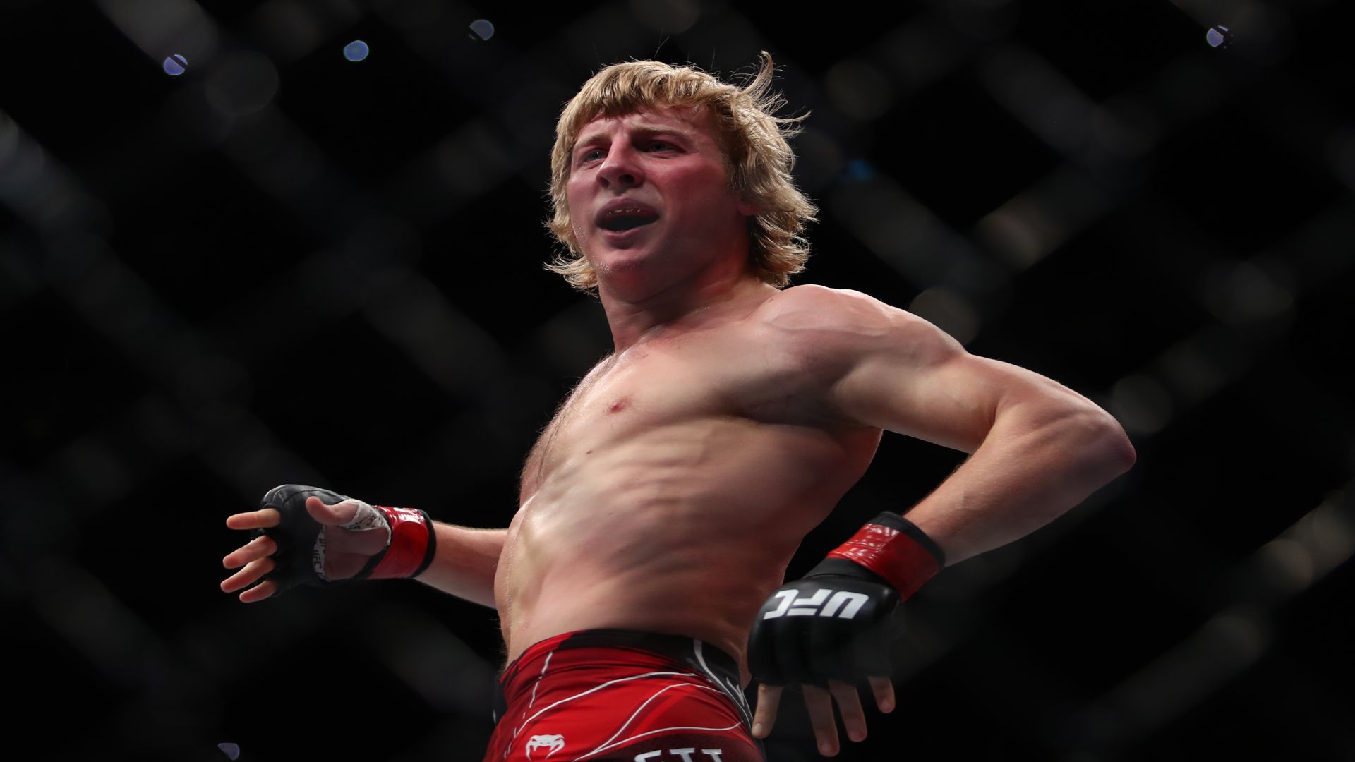 1920x1080 Paddy Pimblett chokes out Jordan Leavitt in the second round at UFC London. DAZN News US