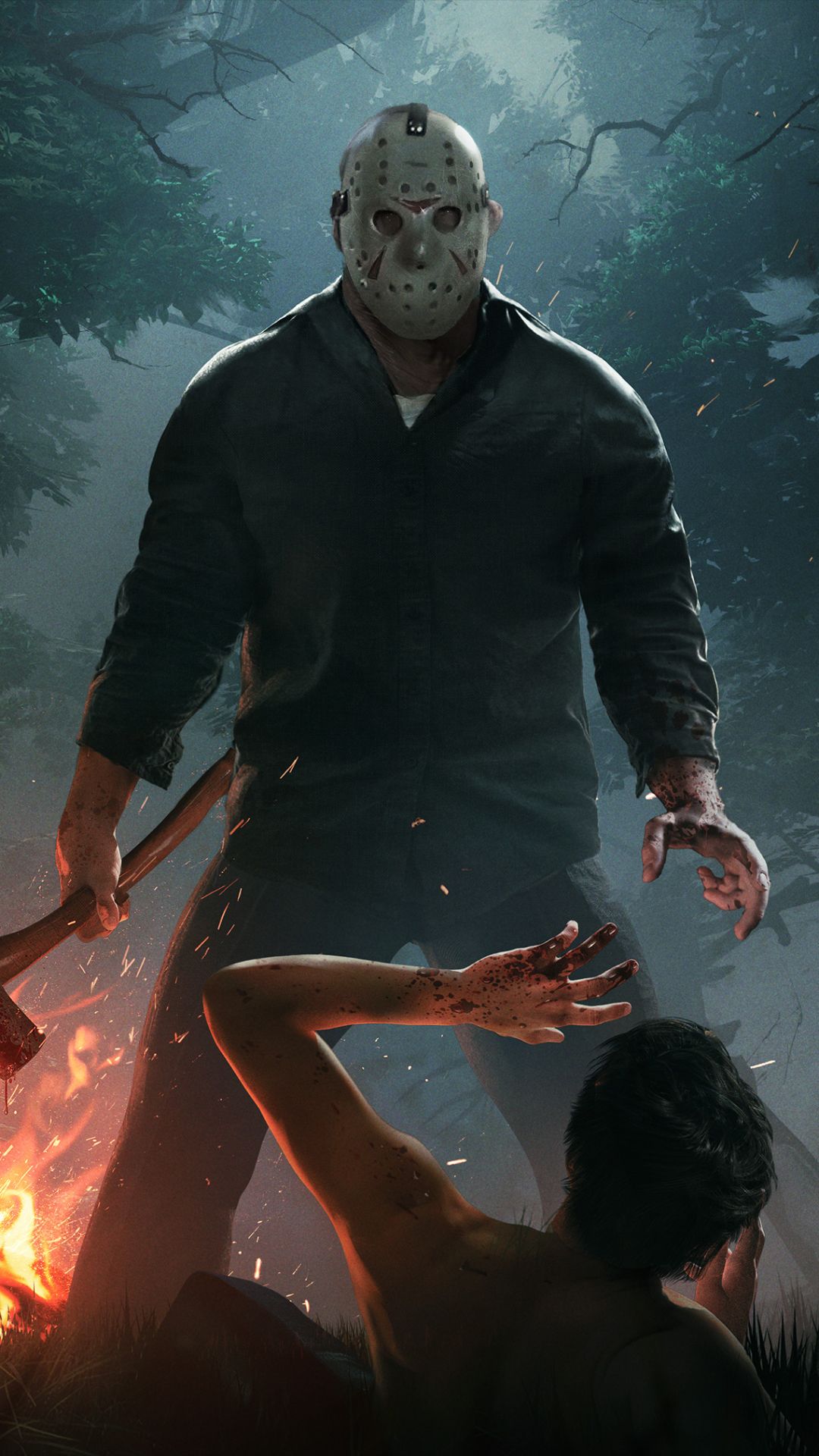 1080x1920 Phone wallpaper: Jason Voorhees, Friday The 13Th: The Game, Friday The 13Th, Video Game 721905