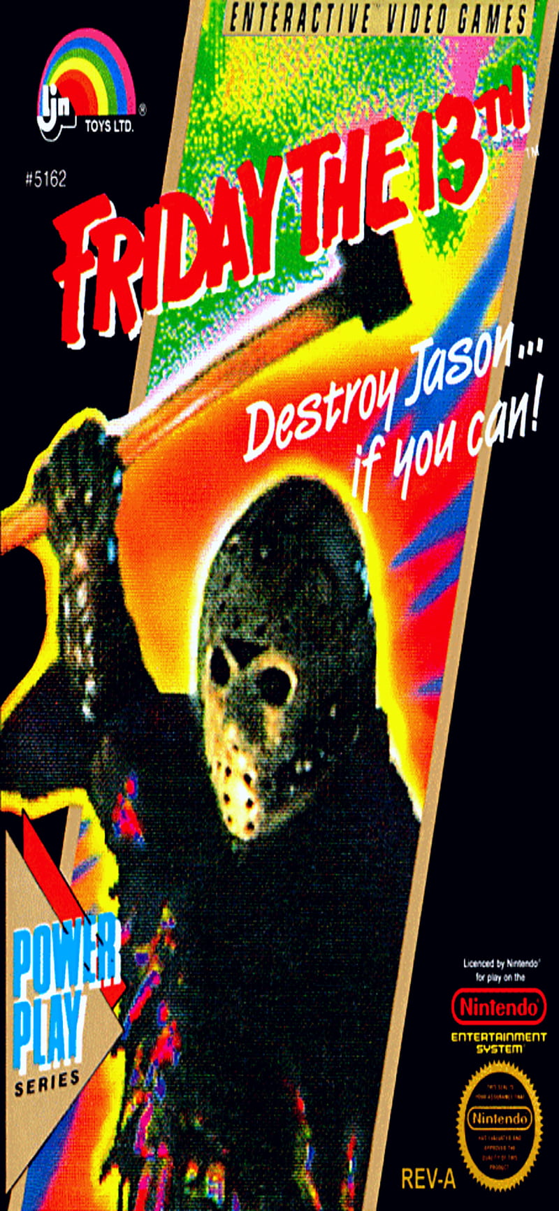 800x1733 Friday the 13th NES, fridaythe13th, game, jasonvoorhees, nes, HD phone wallpaper