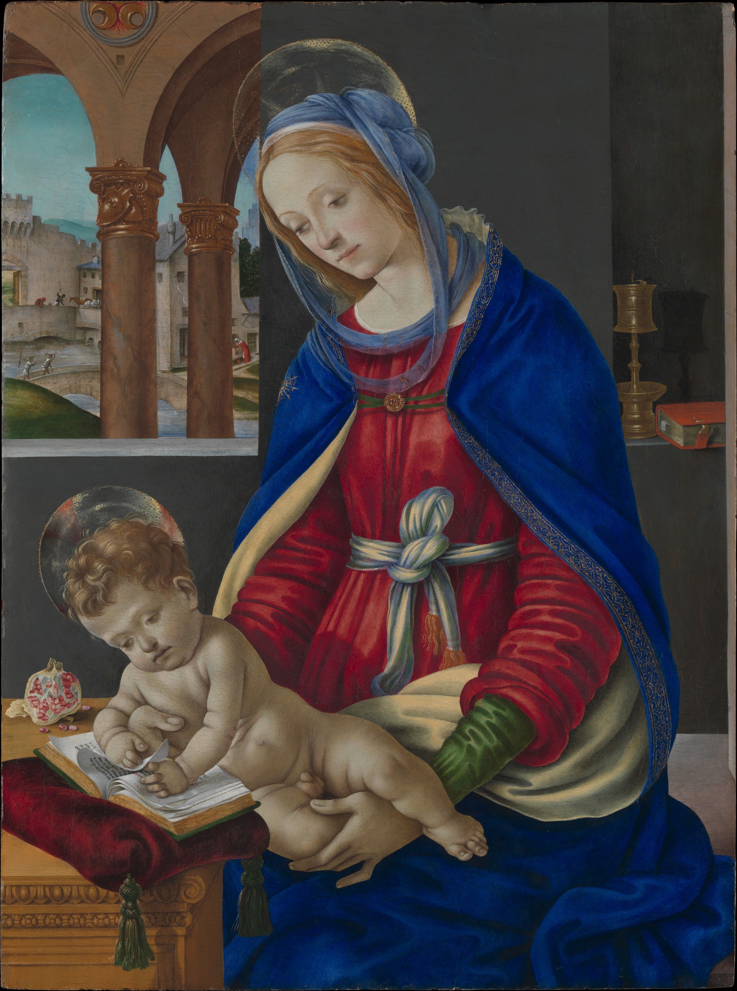 2871x3859 Filippino Lippi and Child Metropolitan Museum of Art