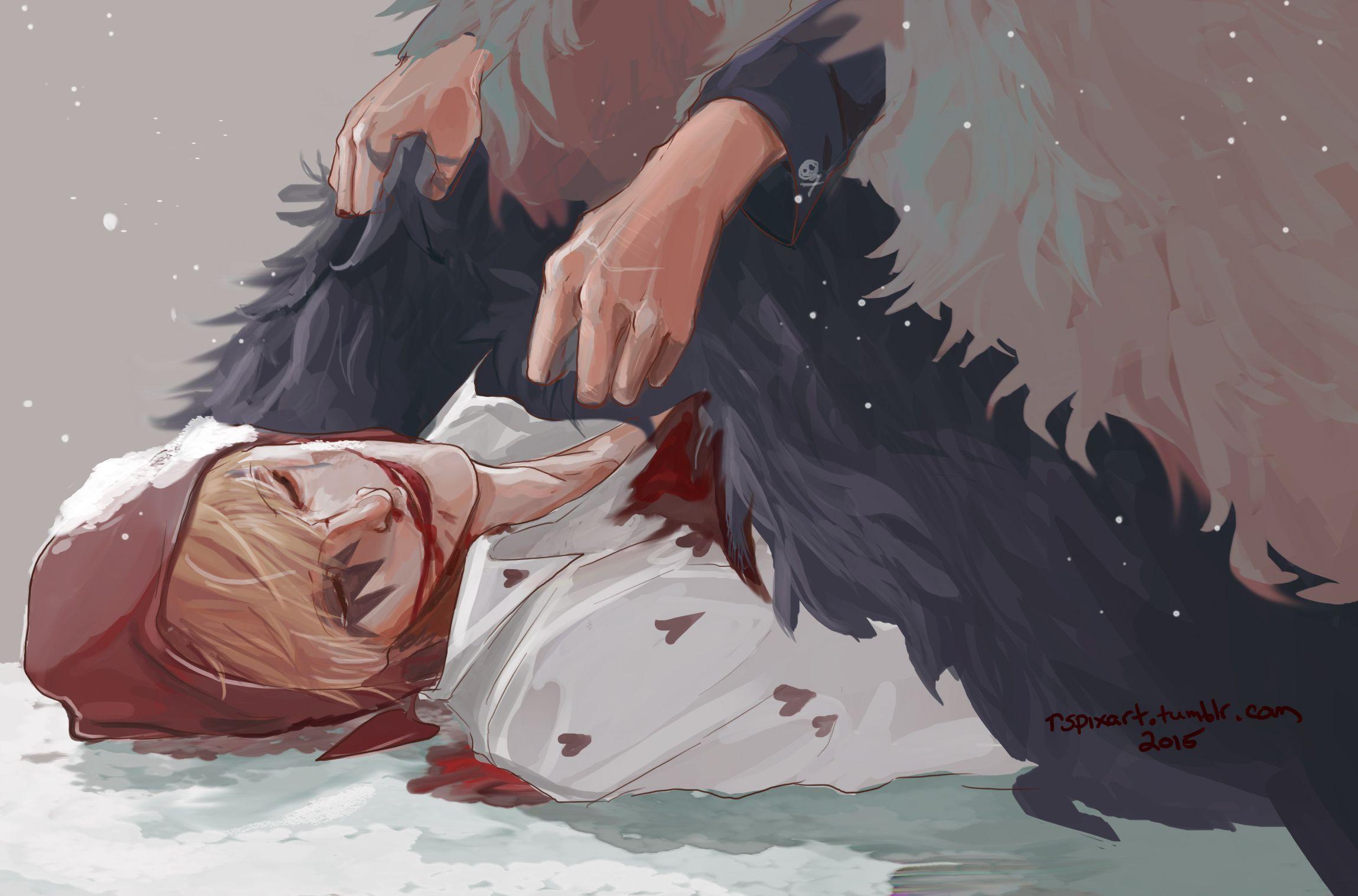 2300x1517 One Piece Corazon Fanart