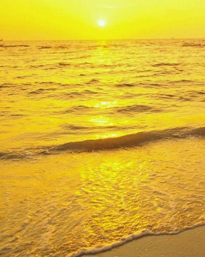800x1000 Download A beautiful sunny day on the tranquil shores of Yellow Beach. Wallpaper