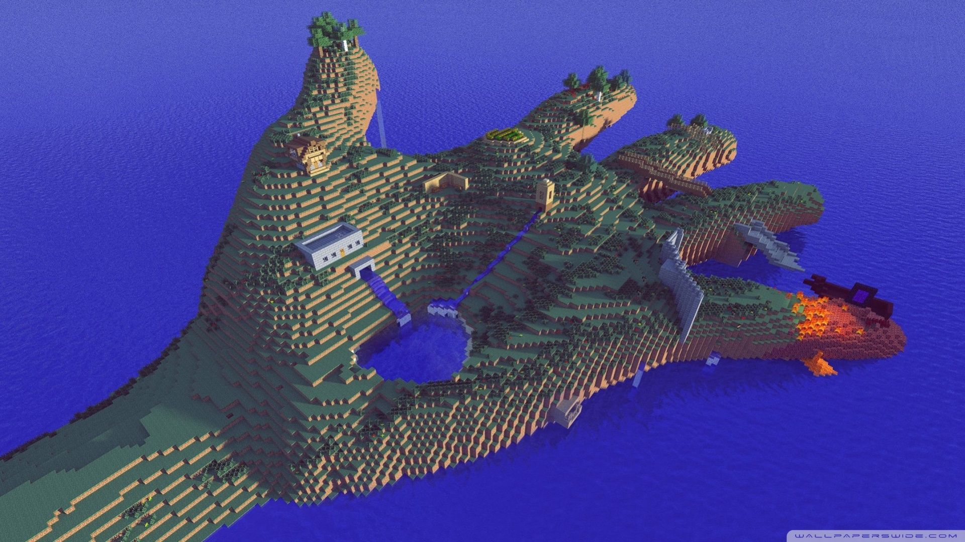 1920x1080 Minecraft Hand 4K UHD Wallpaper for UltraHD Desktop and TV : Smartphone and Tablet Devices